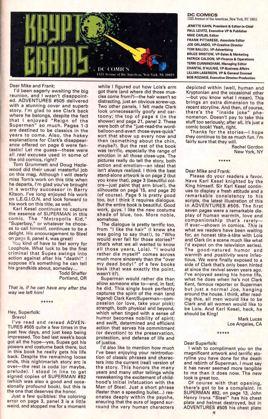 Read online Adventures of Superman (1987) comic -  Issue #509 - 25