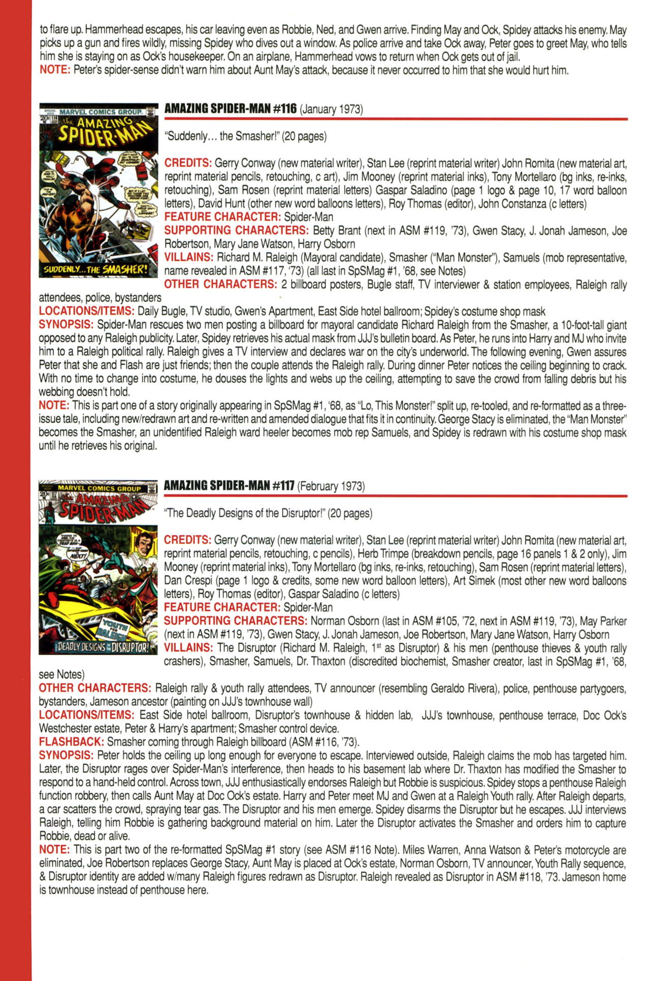 Read online Official Index to the Marvel Universe comic -  Issue #3 - 8