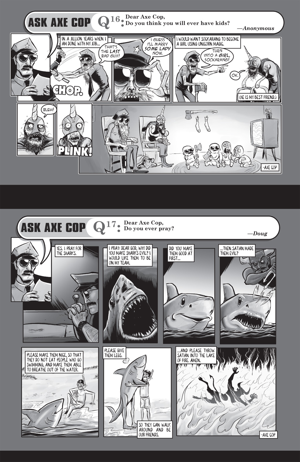 Read online Axe Cop comic -  Issue # TPB 1 - 42