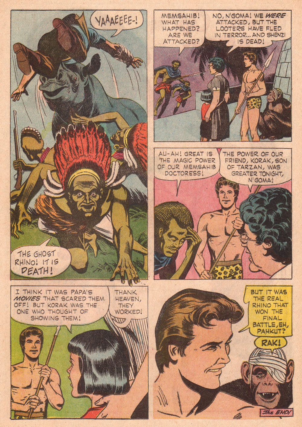 Read online Korak, Son of Tarzan (1964) comic -  Issue #10 - 17
