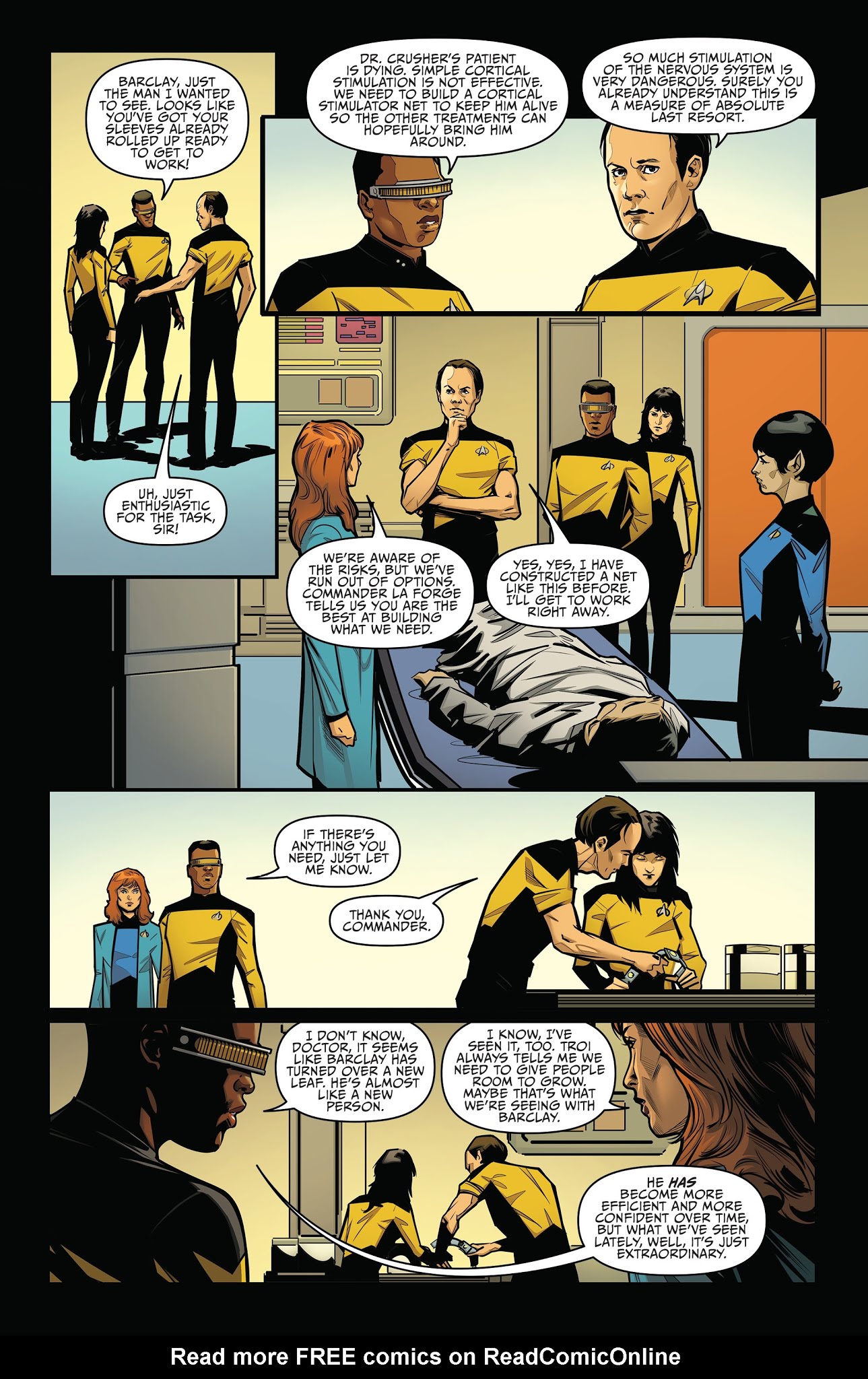 Read online Star Trek: The Next Generation: Terra Incognita comic -  Issue #3 - 10