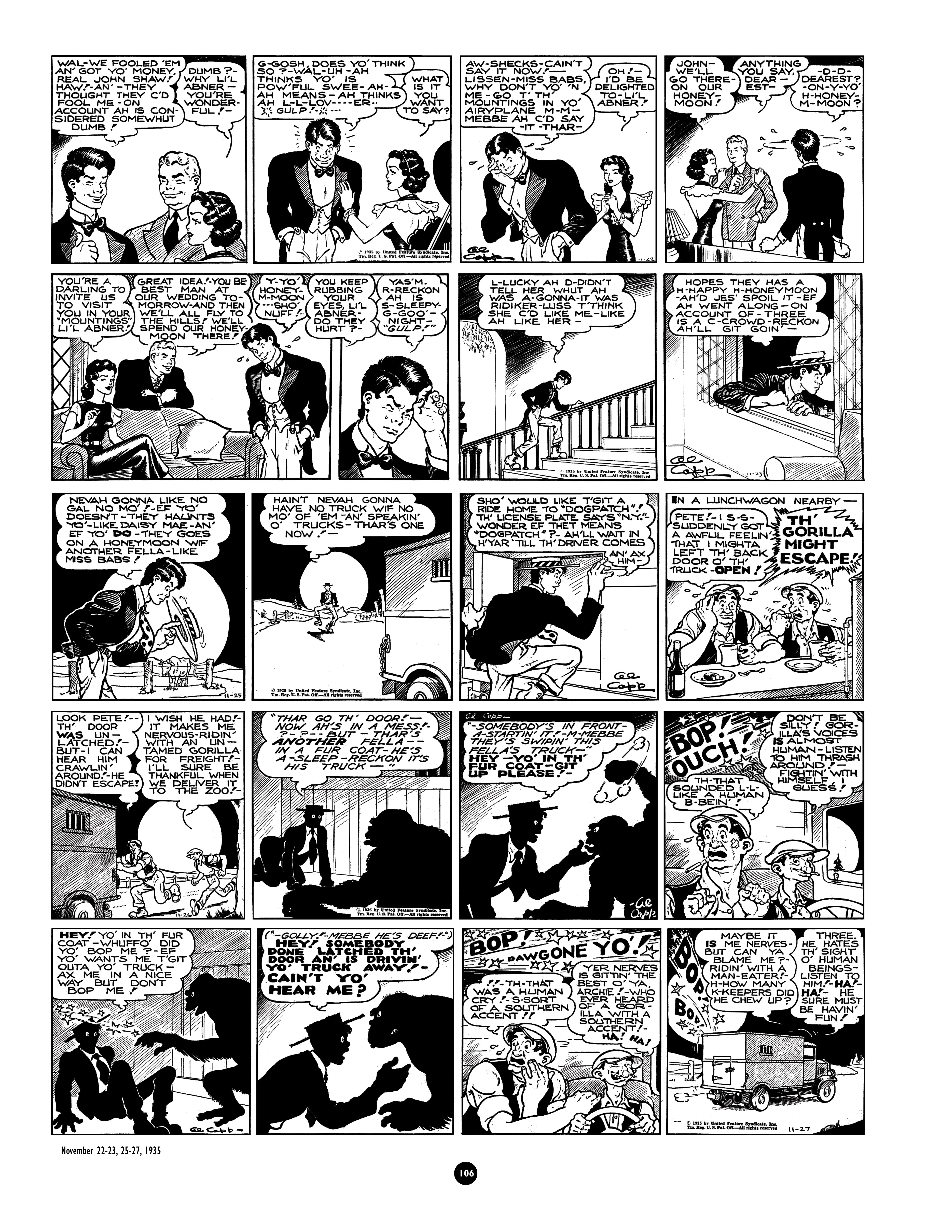 Read online Al Capp's Li'l Abner Complete Daily & Color Sunday Comics comic -  Issue # TPB 1 (Part 2) - 8