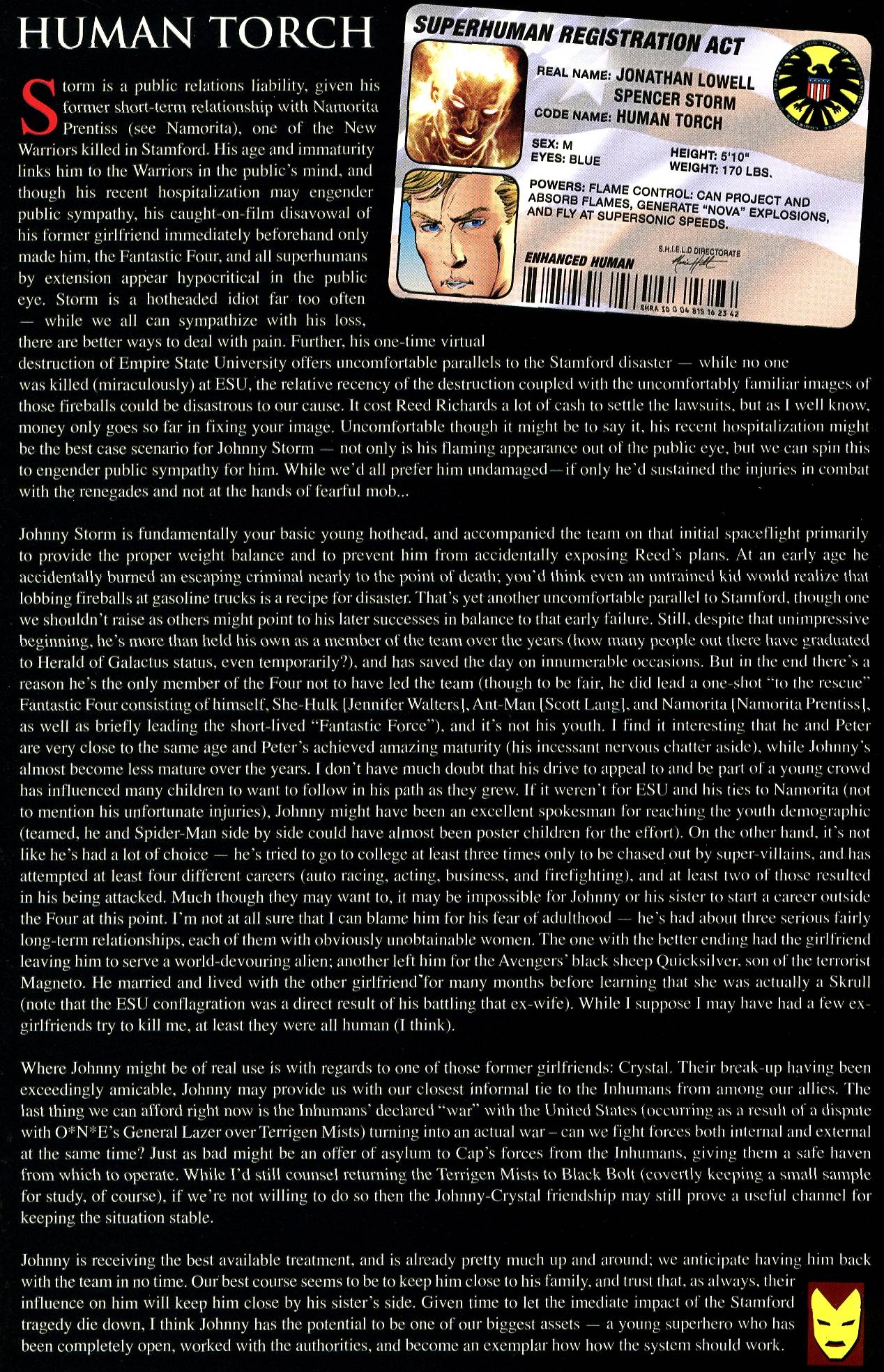 Read online Civil War Files comic -  Issue # Full - 21