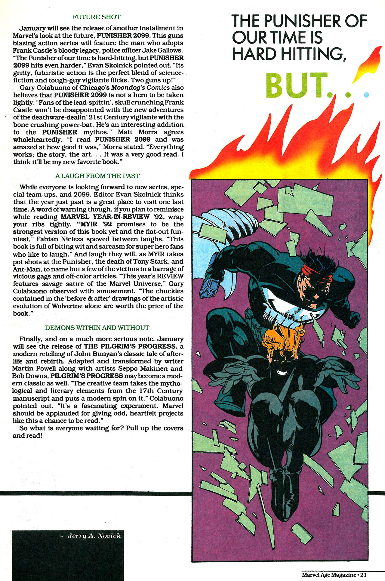 Read online Marvel Age comic -  Issue #121 - 22