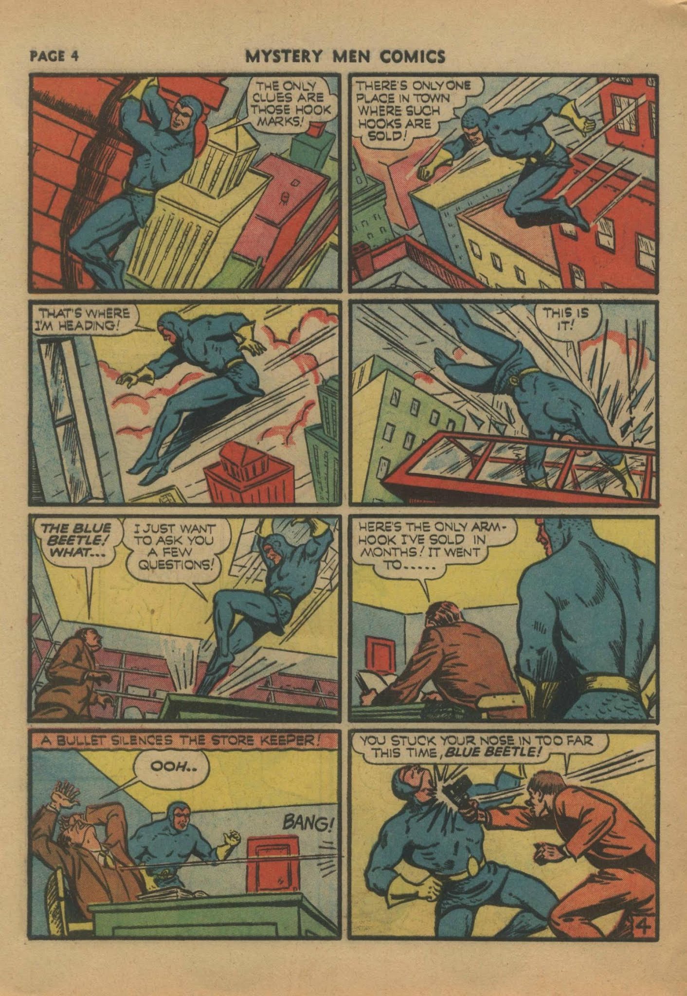 Read online Mystery Men Comics comic -  Issue #21 - 6