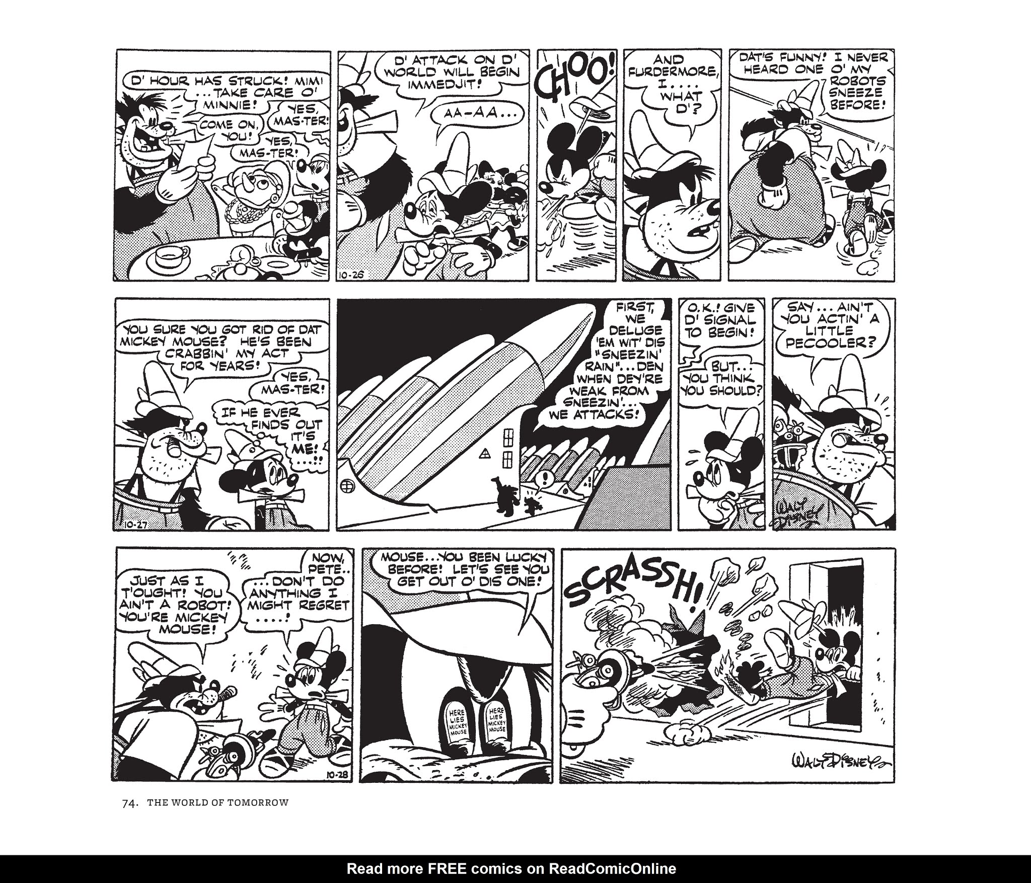 Read online Walt Disney's Mickey Mouse by Floyd Gottfredson comic -  Issue # TPB 8 (Part 1) - 74