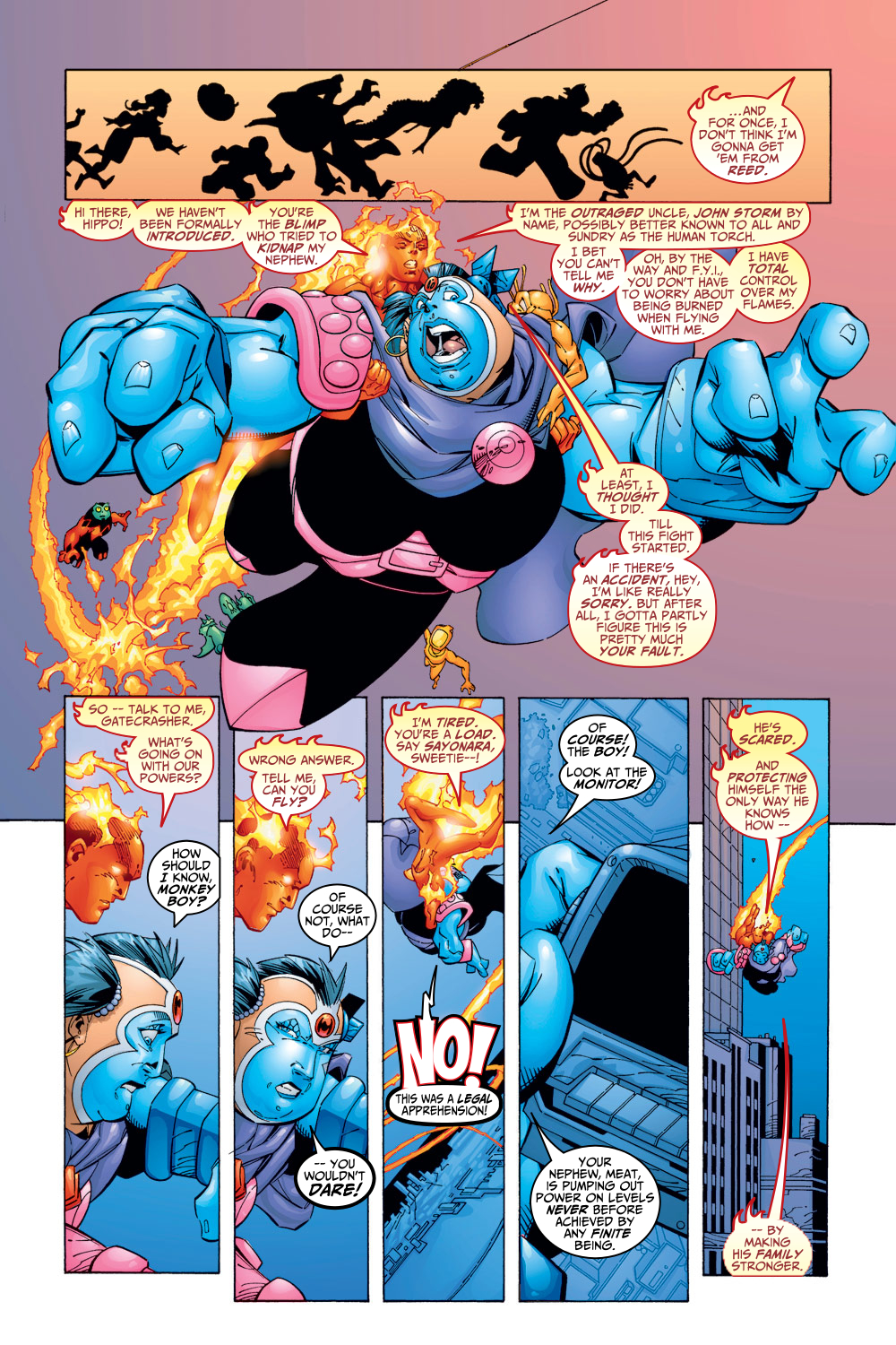 Read online Fantastic Four (1998) comic -  Issue #8 - 9