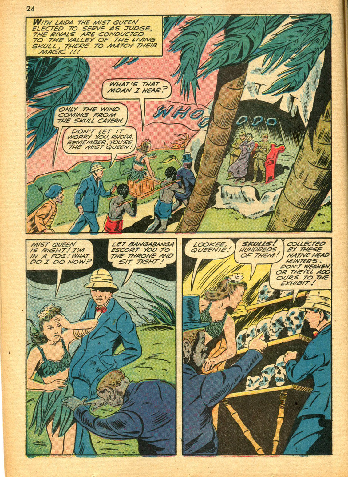 Read online Super-Magician Comics comic -  Issue #15 - 24