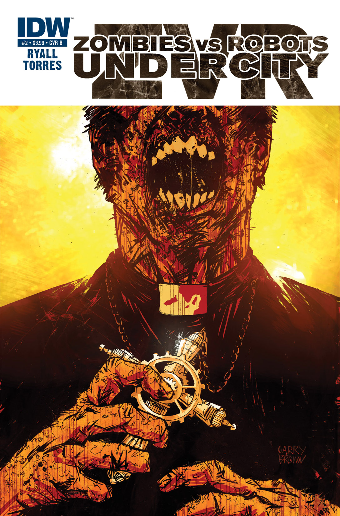 Read online Zombies vs Robots: Undercity comic -  Issue #2 - 2