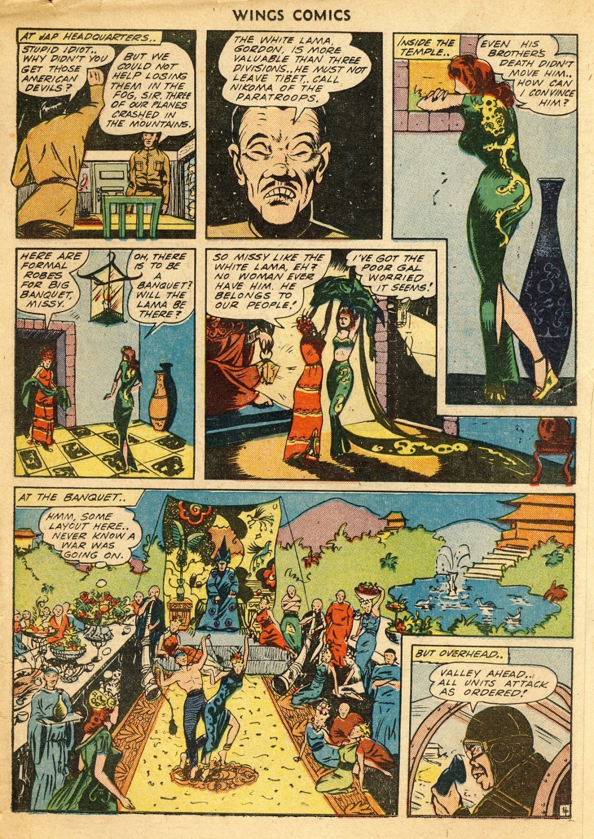 Read online Wings Comics comic -  Issue #39 - 32