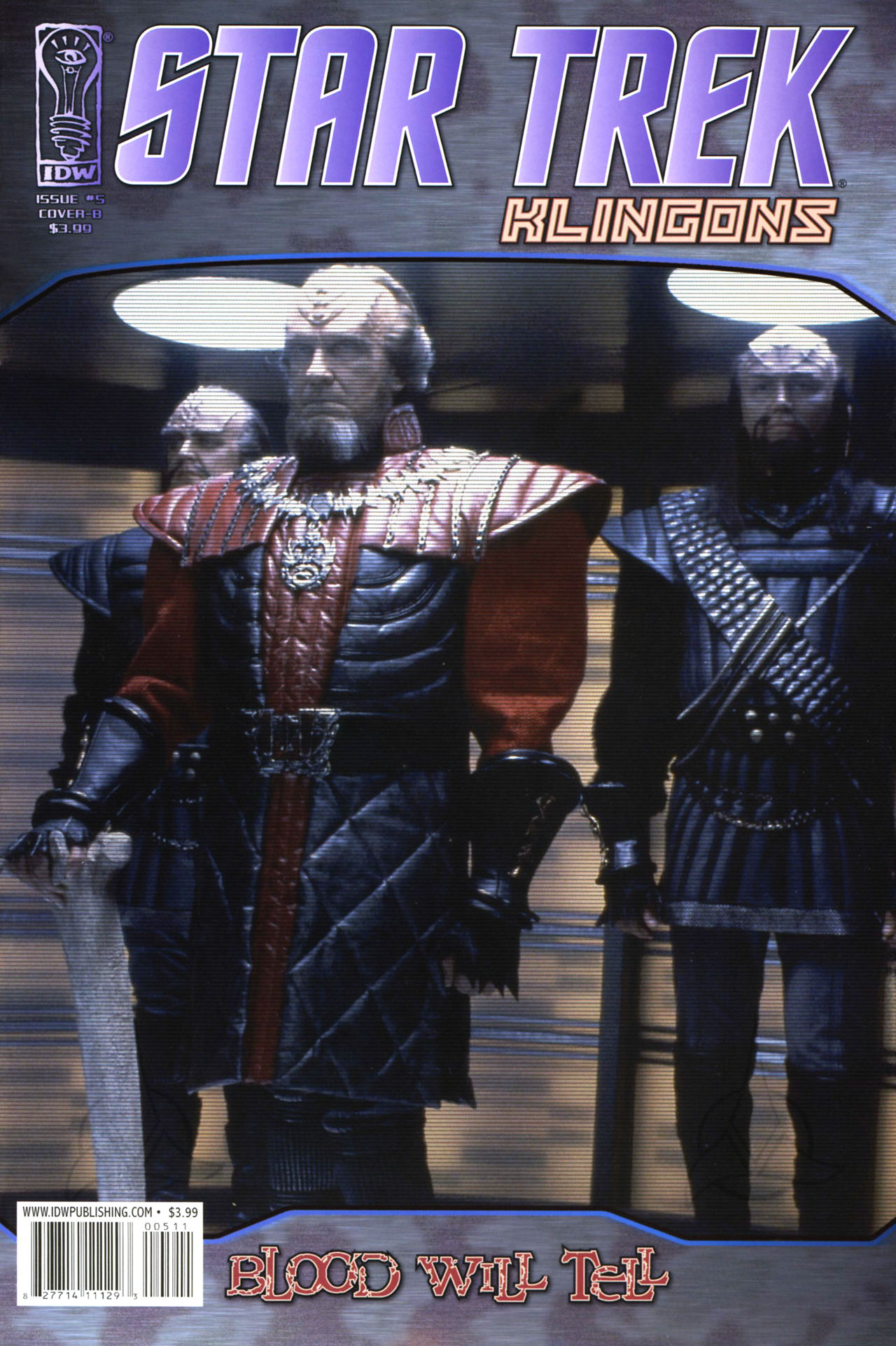 Read online Star Trek: Klingons: Blood Will Tell comic -  Issue #5 - 1