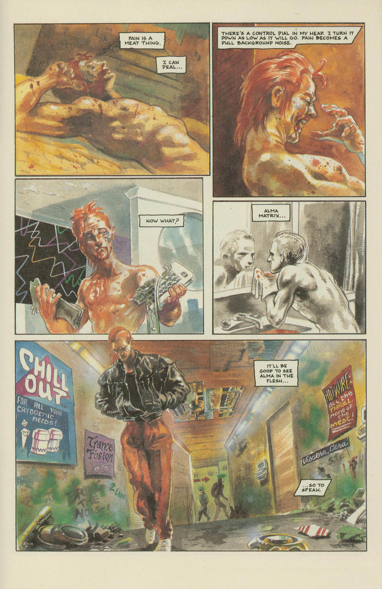 Read online Cyberpunk (1989) comic -  Issue #1 - 17