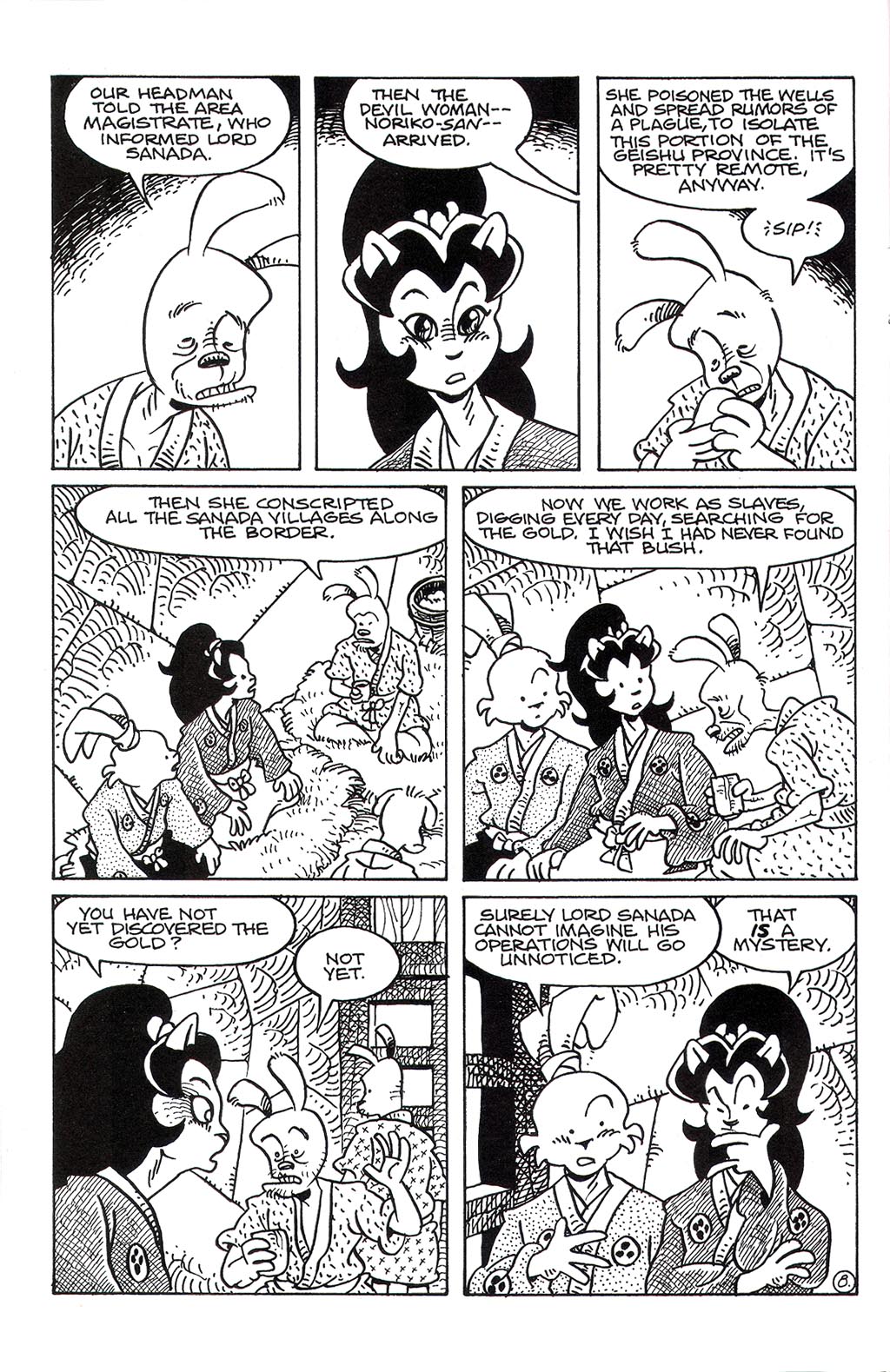 Read online Usagi Yojimbo (1996) comic -  Issue #86 - 11