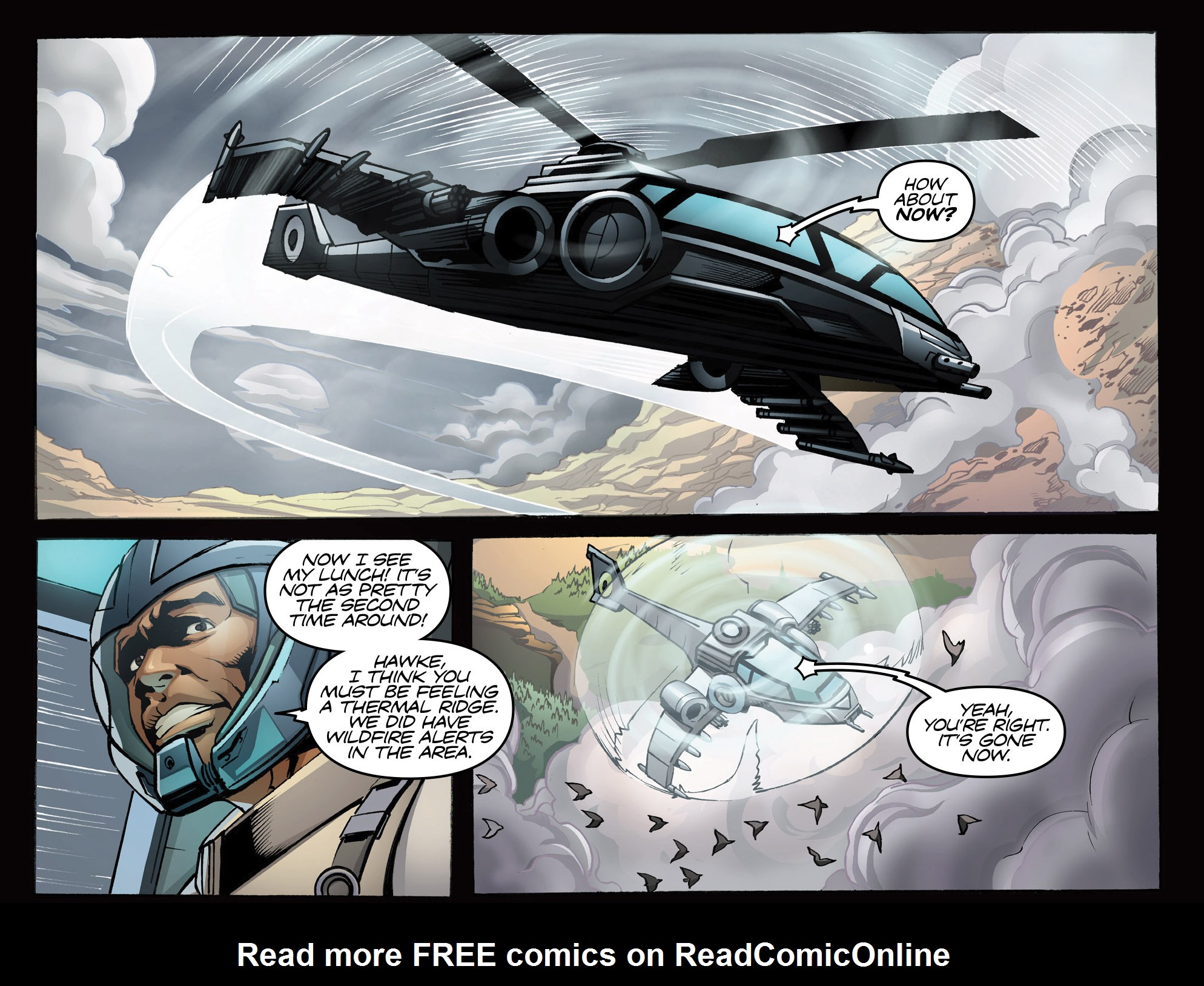 Read online Airwolf Airstrikes comic -  Issue #4 - 7