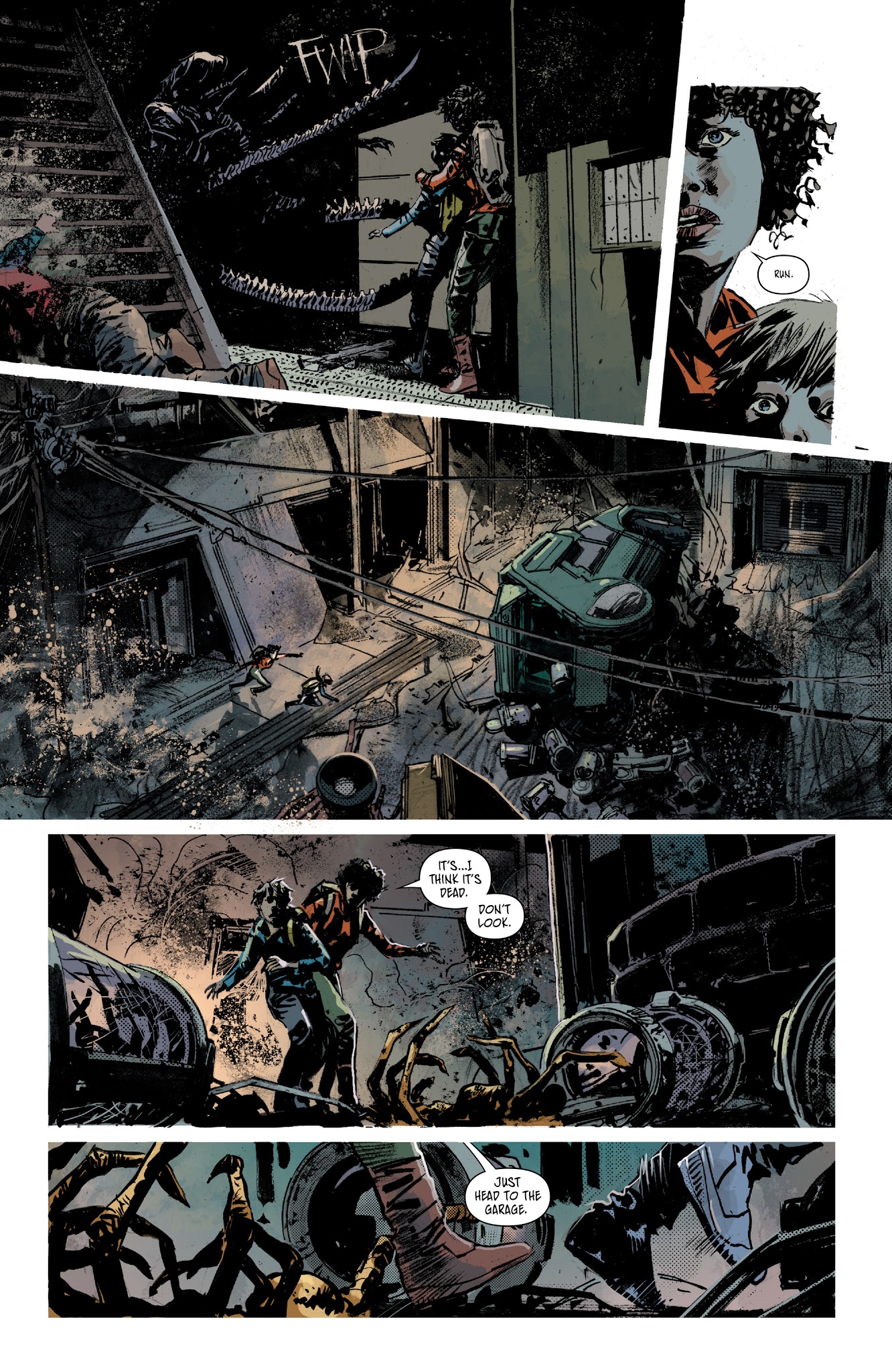 Read online Aliens: Dust To Dust comic -  Issue #1 - 11