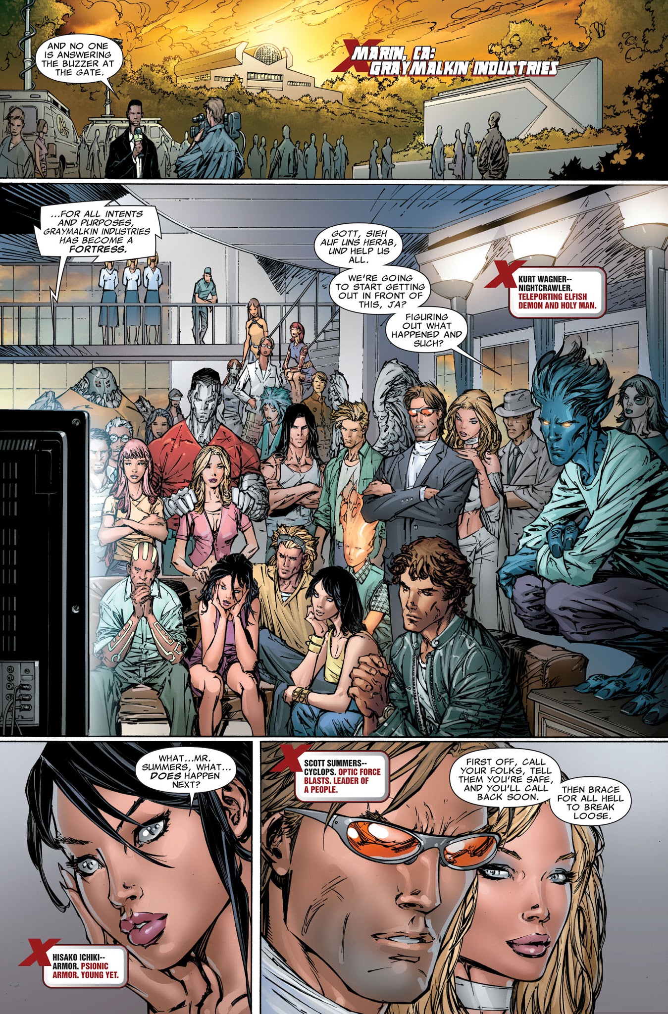 Read online Dark Avengers/Uncanny X-Men: Utopia comic -  Issue # TPB - 12
