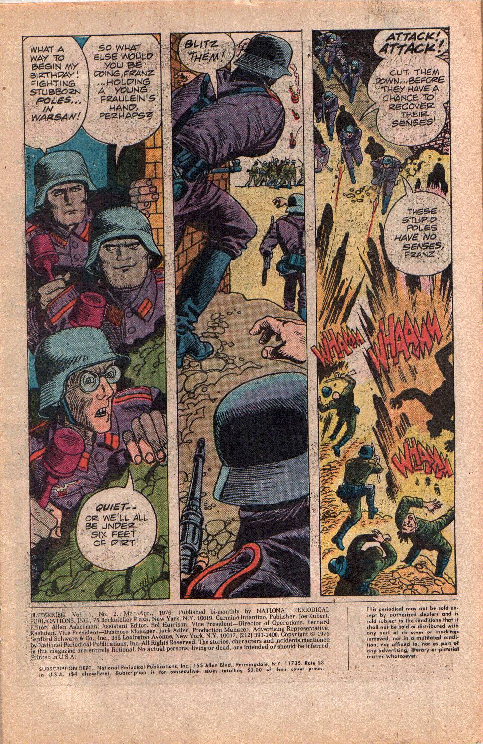 Read online Blitzkrieg comic -  Issue #2 - 3