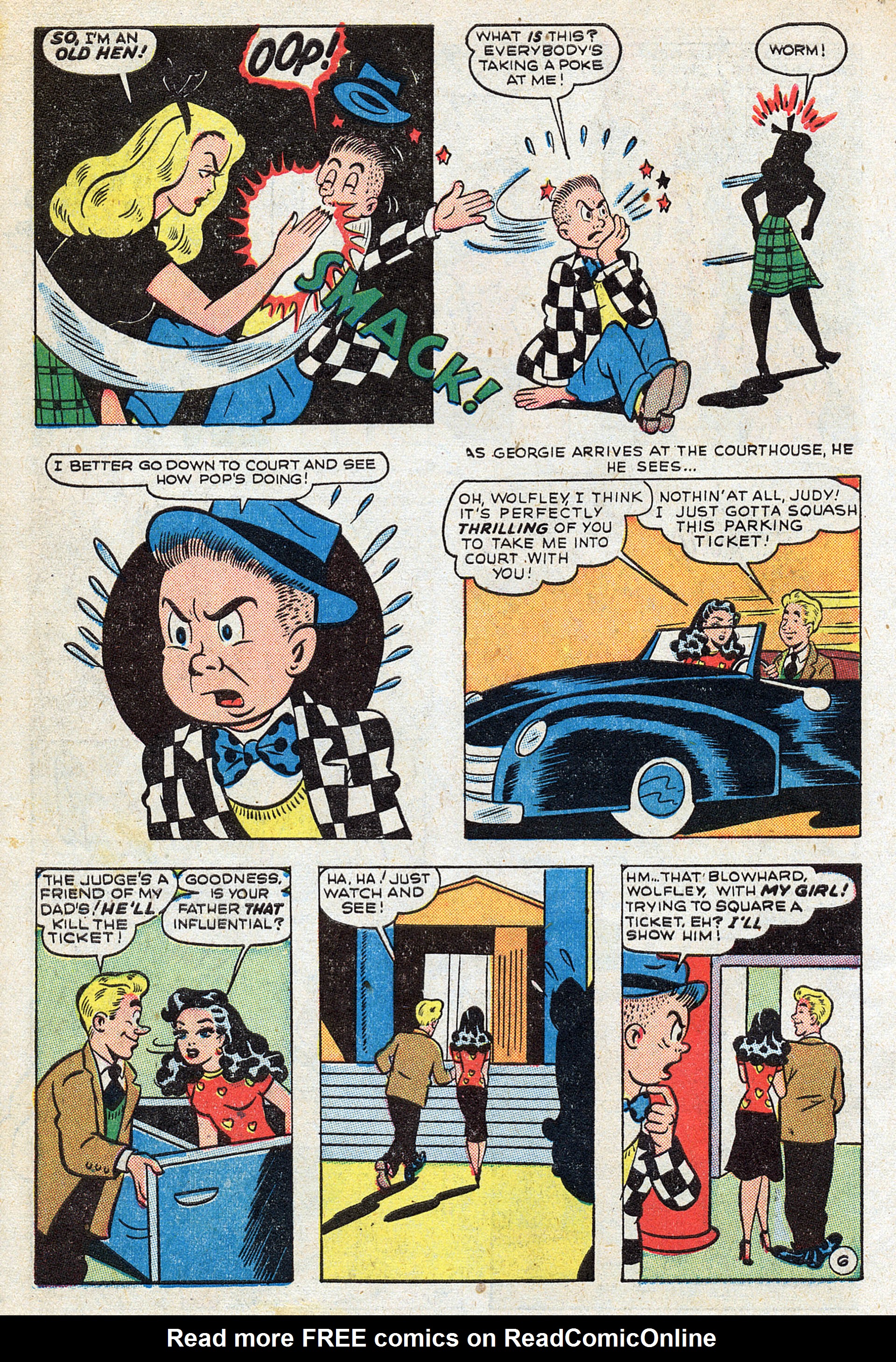 Read online Georgie Comics (1945) comic -  Issue #18 - 46