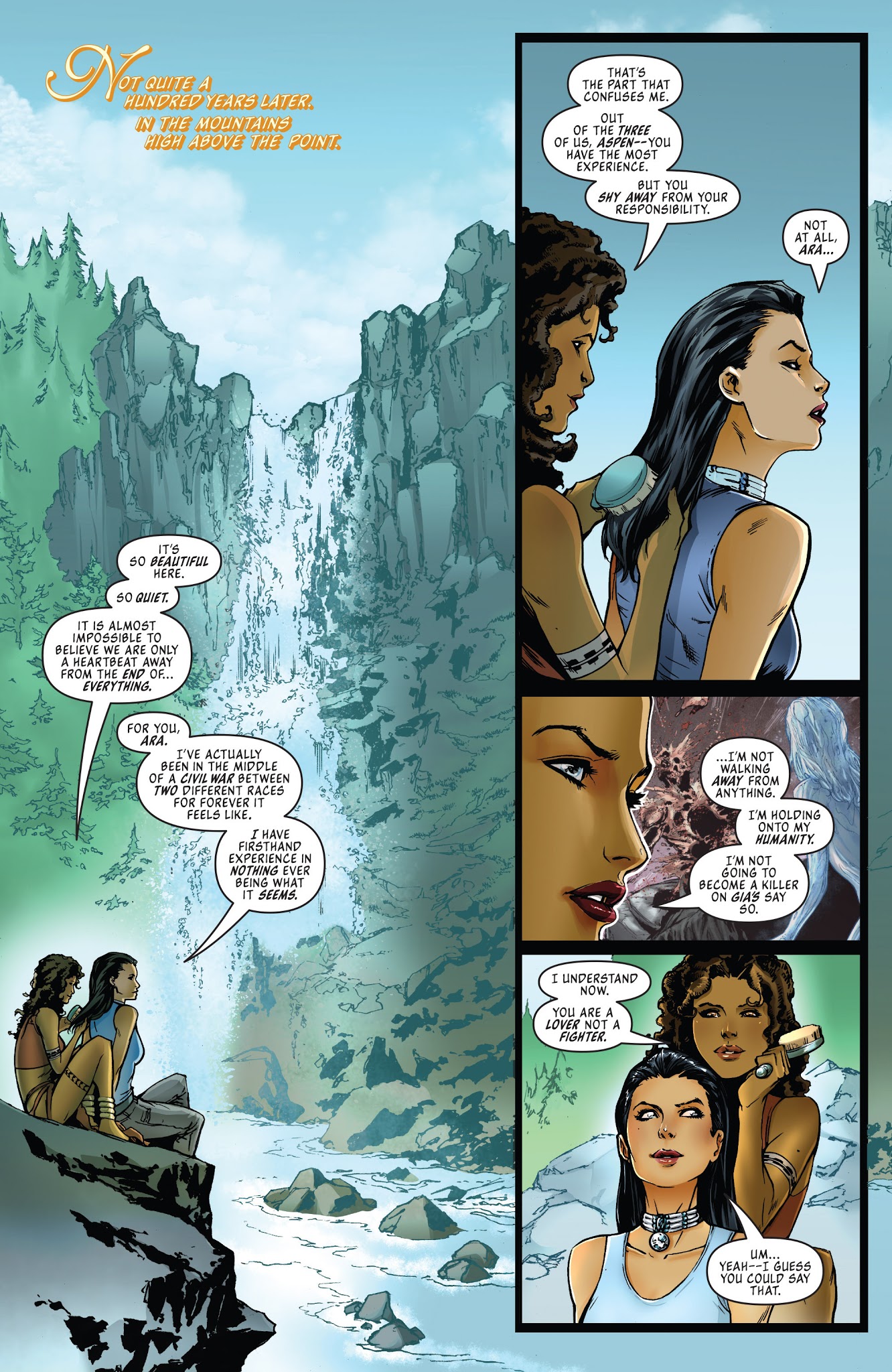 Read online The Four Points comic -  Issue #4 - 9