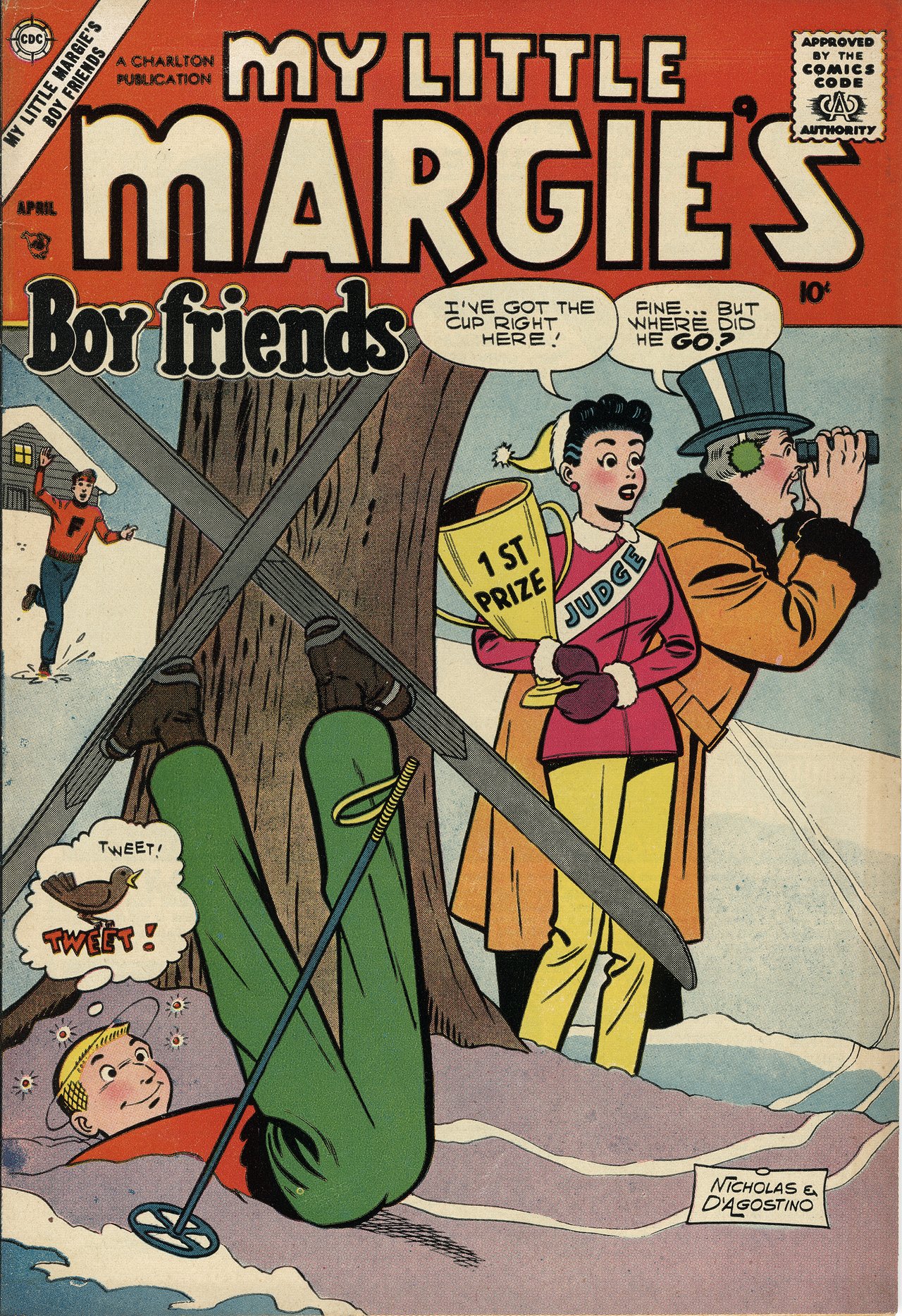 Read online My Little Margie's Boy Friends comic -  Issue #11 - 1