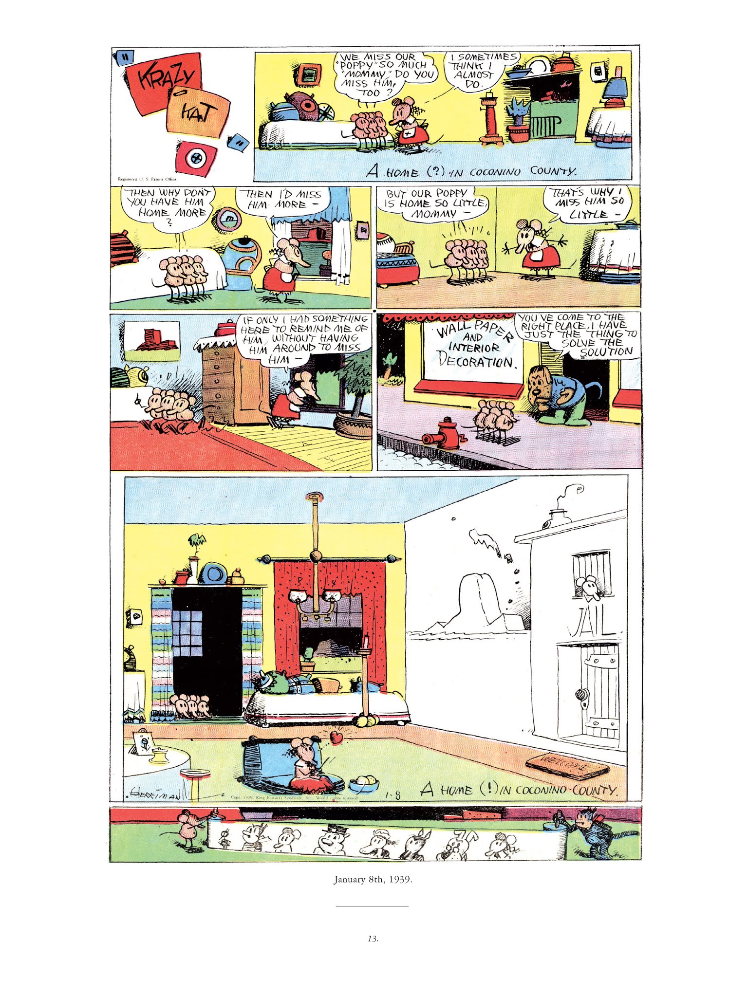 Read online Krazy & Ignatz comic -  Issue # TPB 11 - 13