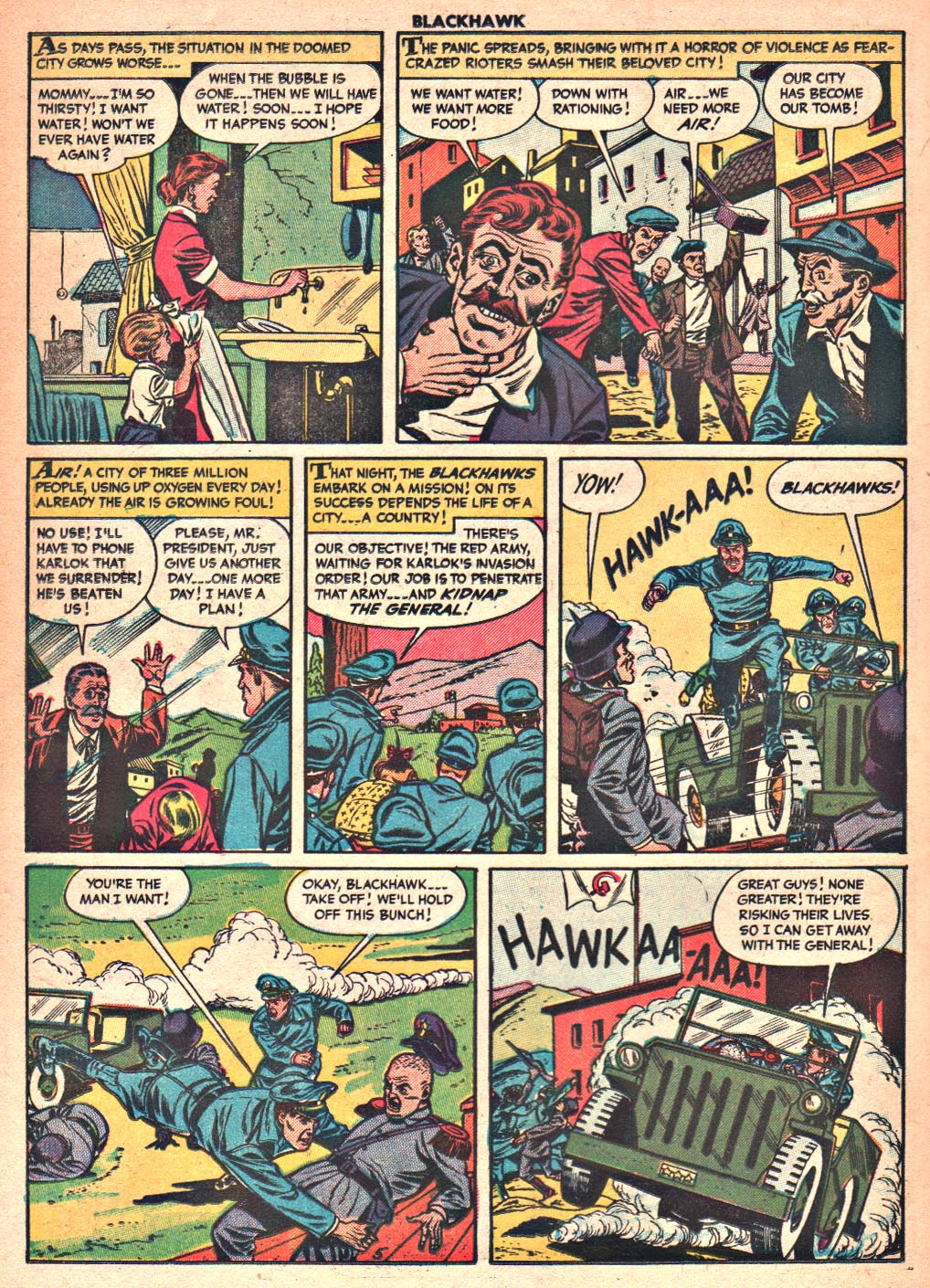 Read online Blackhawk (1957) comic -  Issue #90 - 22