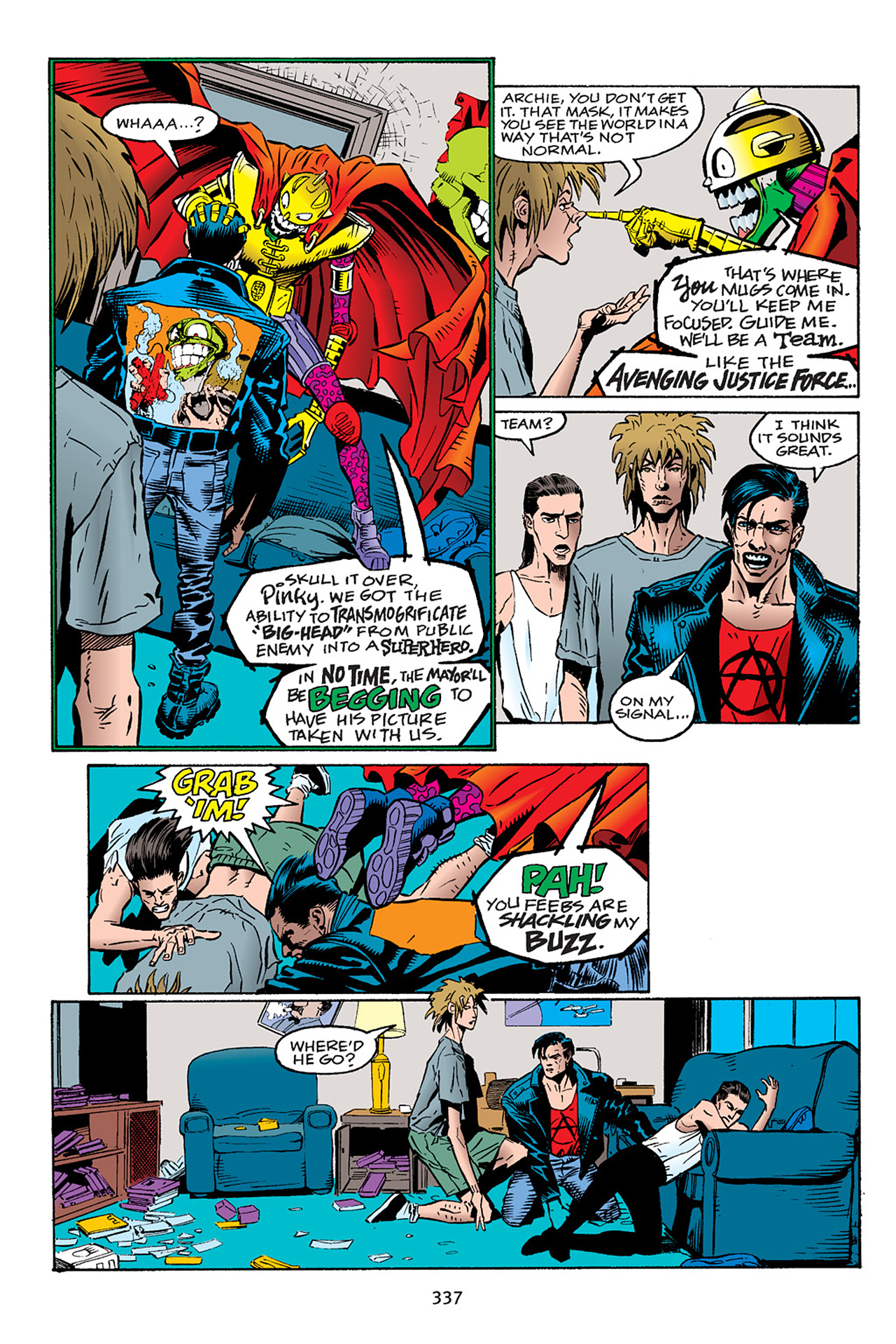 Read online The Mask Omnibus comic -  Issue # _TPB 1 - 336