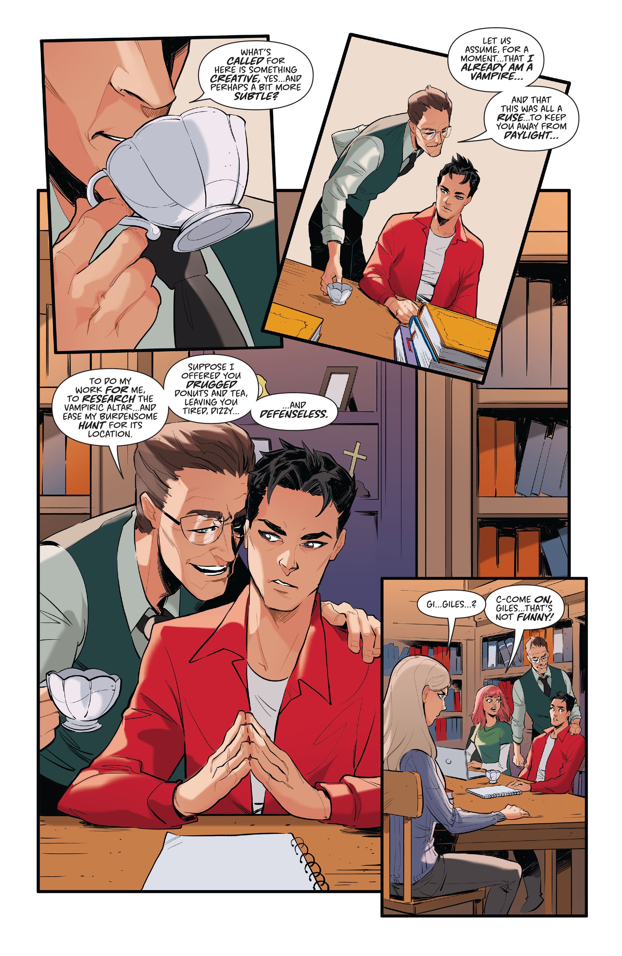 Read online Buffy the Vampire Slayer: Tea Time comic -  Issue # Full - 28