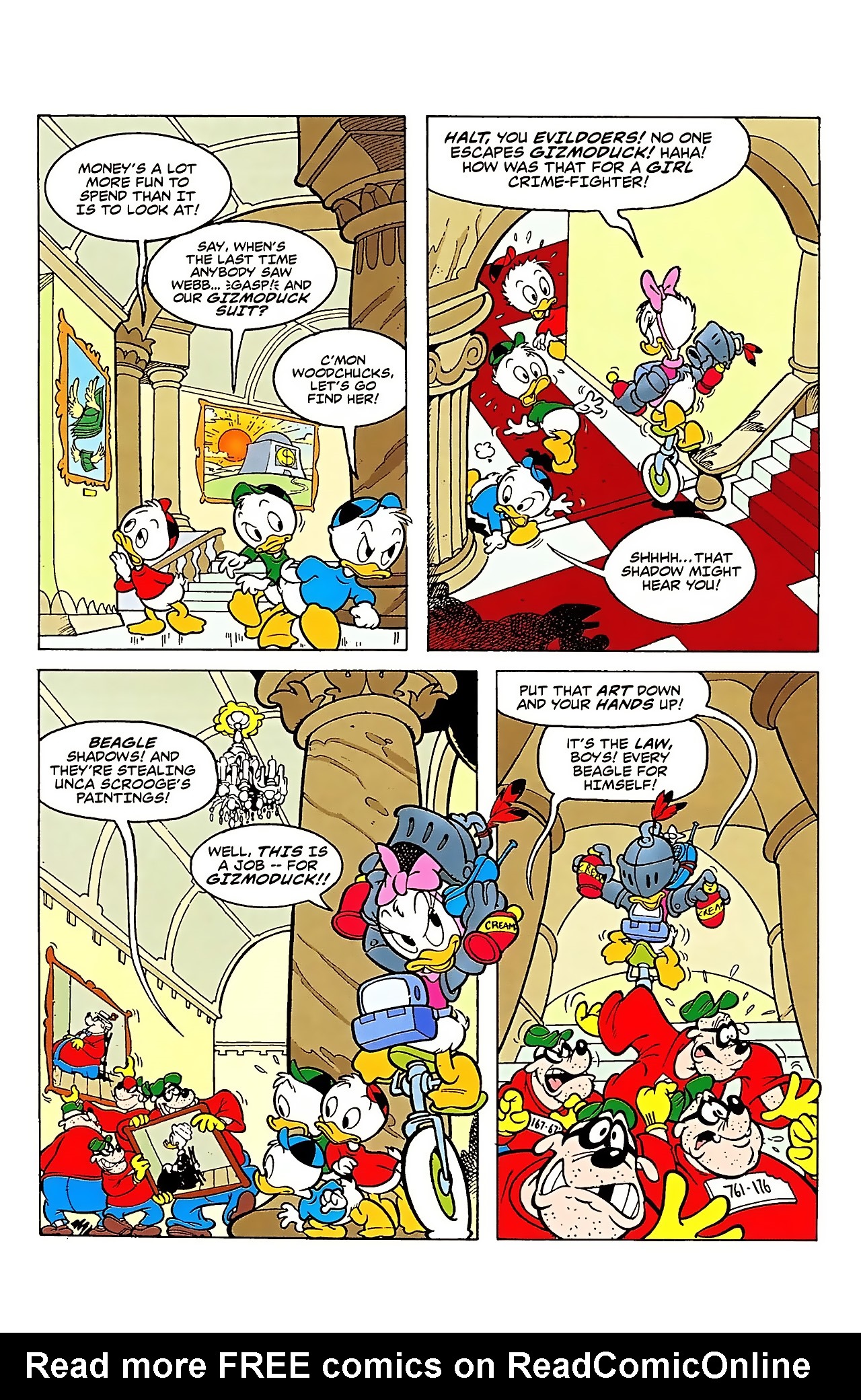 Read online Uncle Scrooge (2009) comic -  Issue #392 - 22