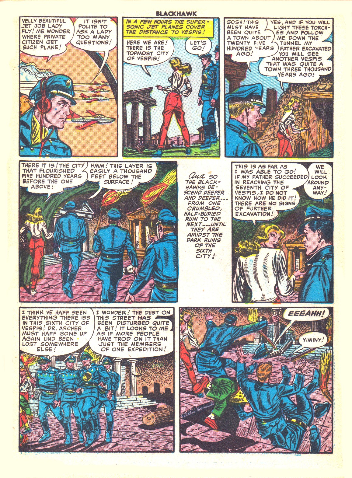 Read online Blackhawk (1957) comic -  Issue #44 - 32