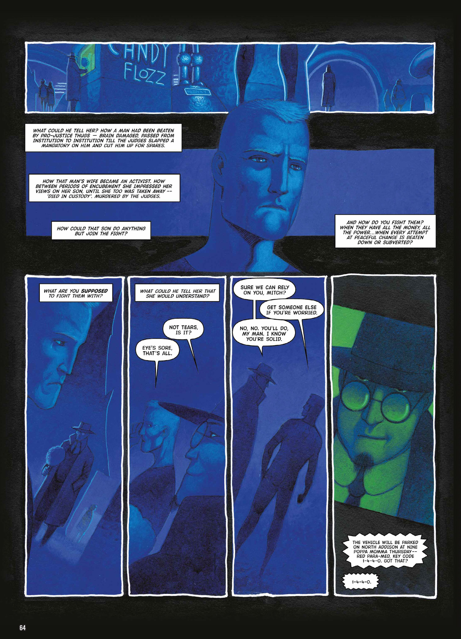 Read online Judge Dredd: The Complete Case Files comic -  Issue # TPB 39 (Part 1) - 65