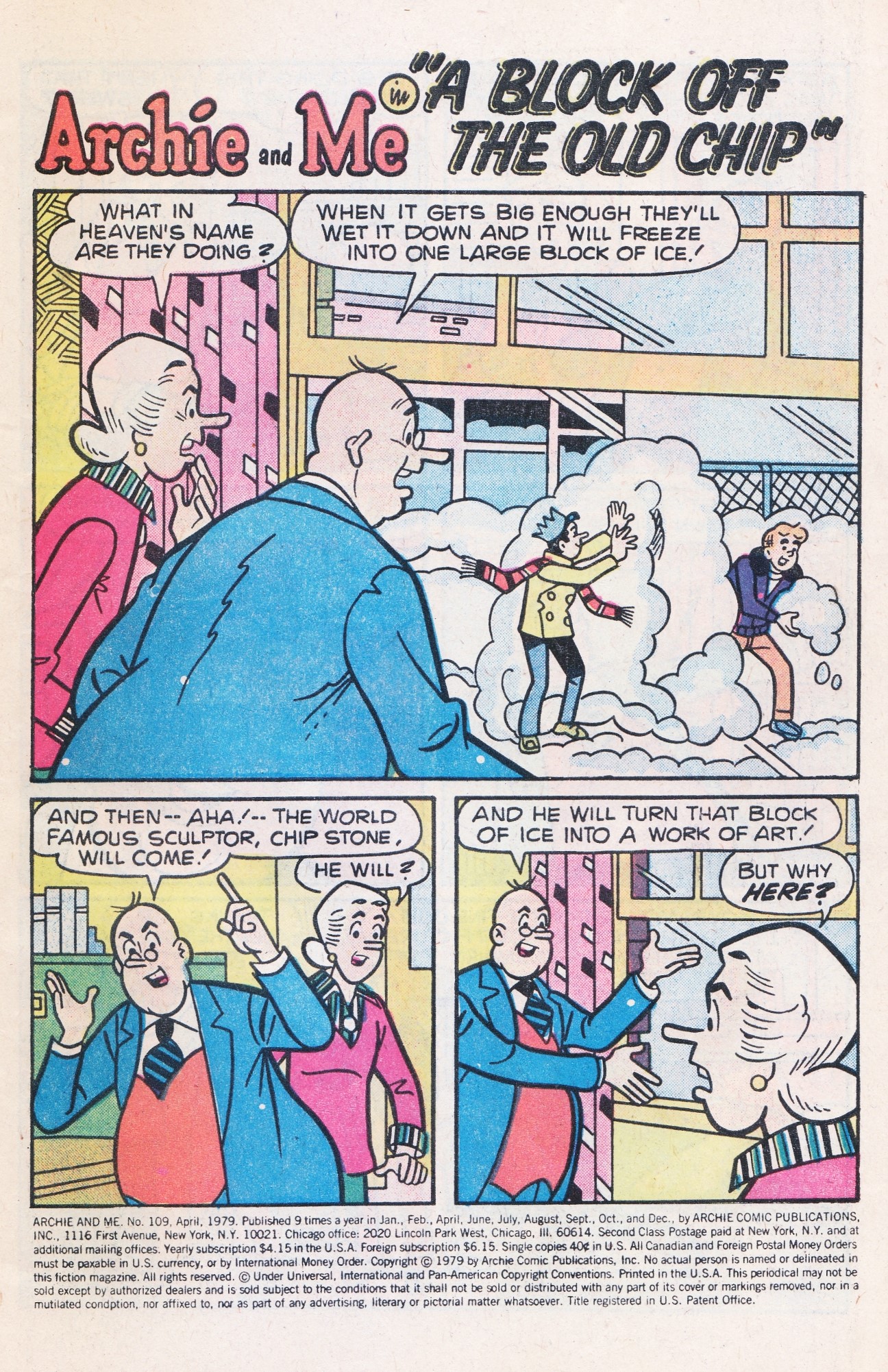 Read online Archie and Me comic -  Issue #109 - 3
