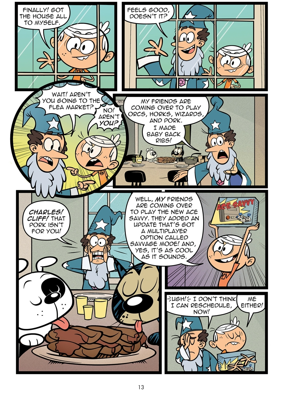 Read online The Loud House comic -  Issue #9 - 13