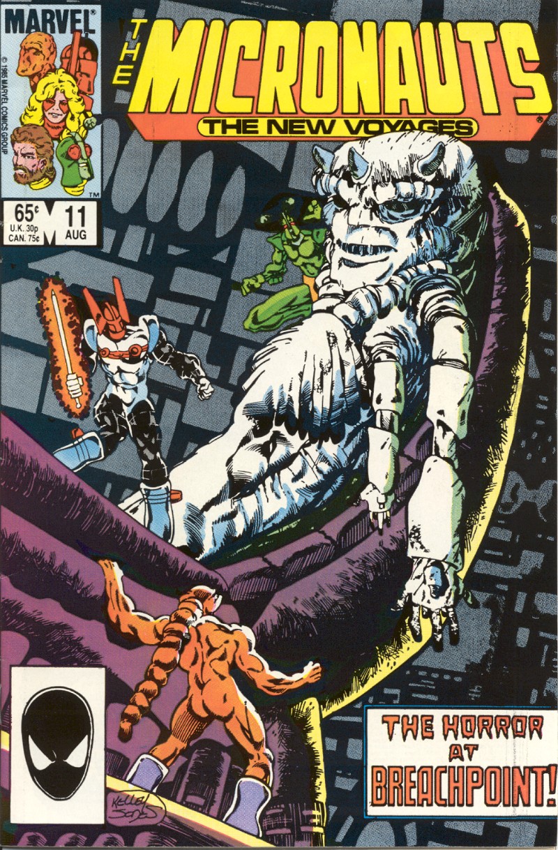 Read online Micronauts: The New Voyages comic -  Issue #11 - 1