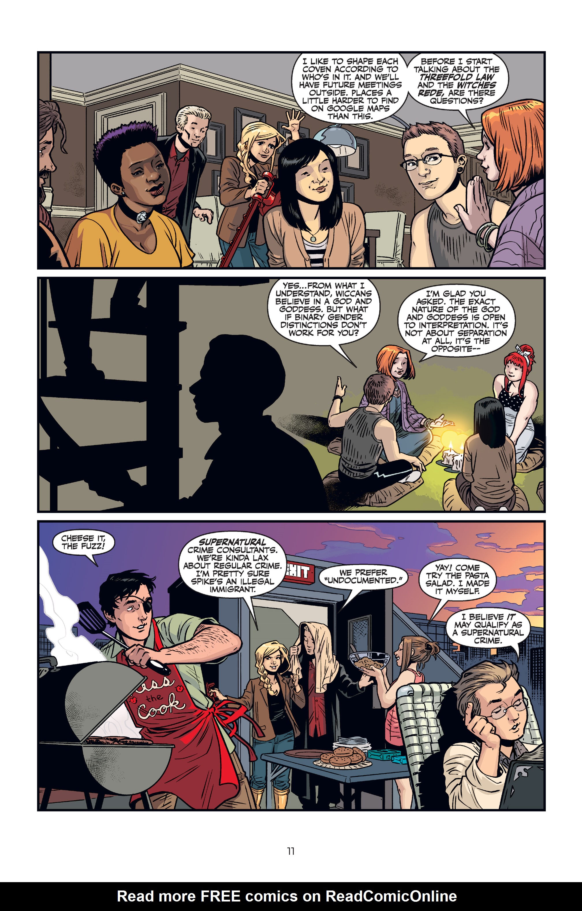 Read online Buffy the Vampire Slayer Season 11 comic -  Issue # _Library Edition (Part 1) - 12