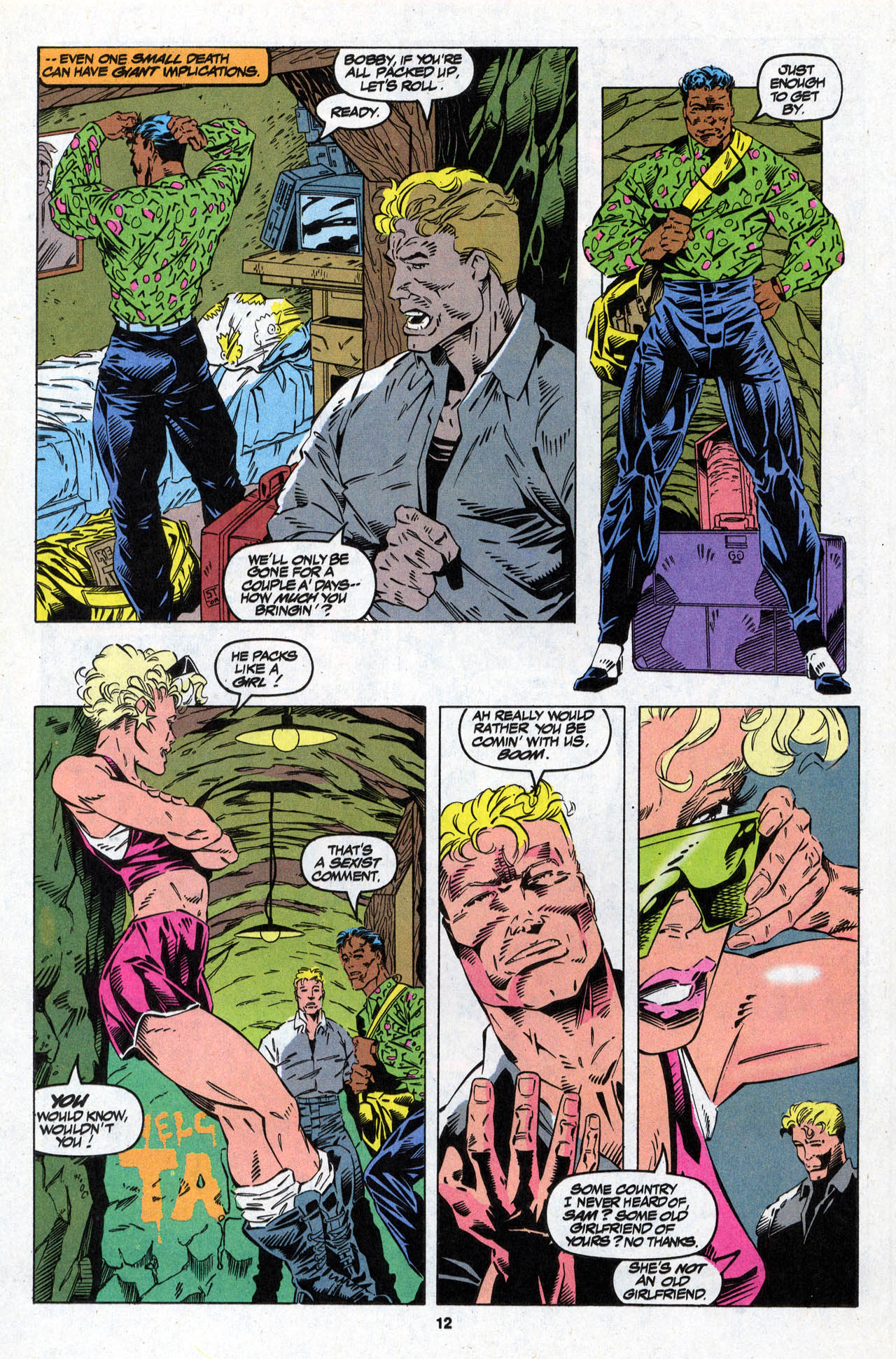 Read online X-Force (1991) comic -  Issue #26 - 12