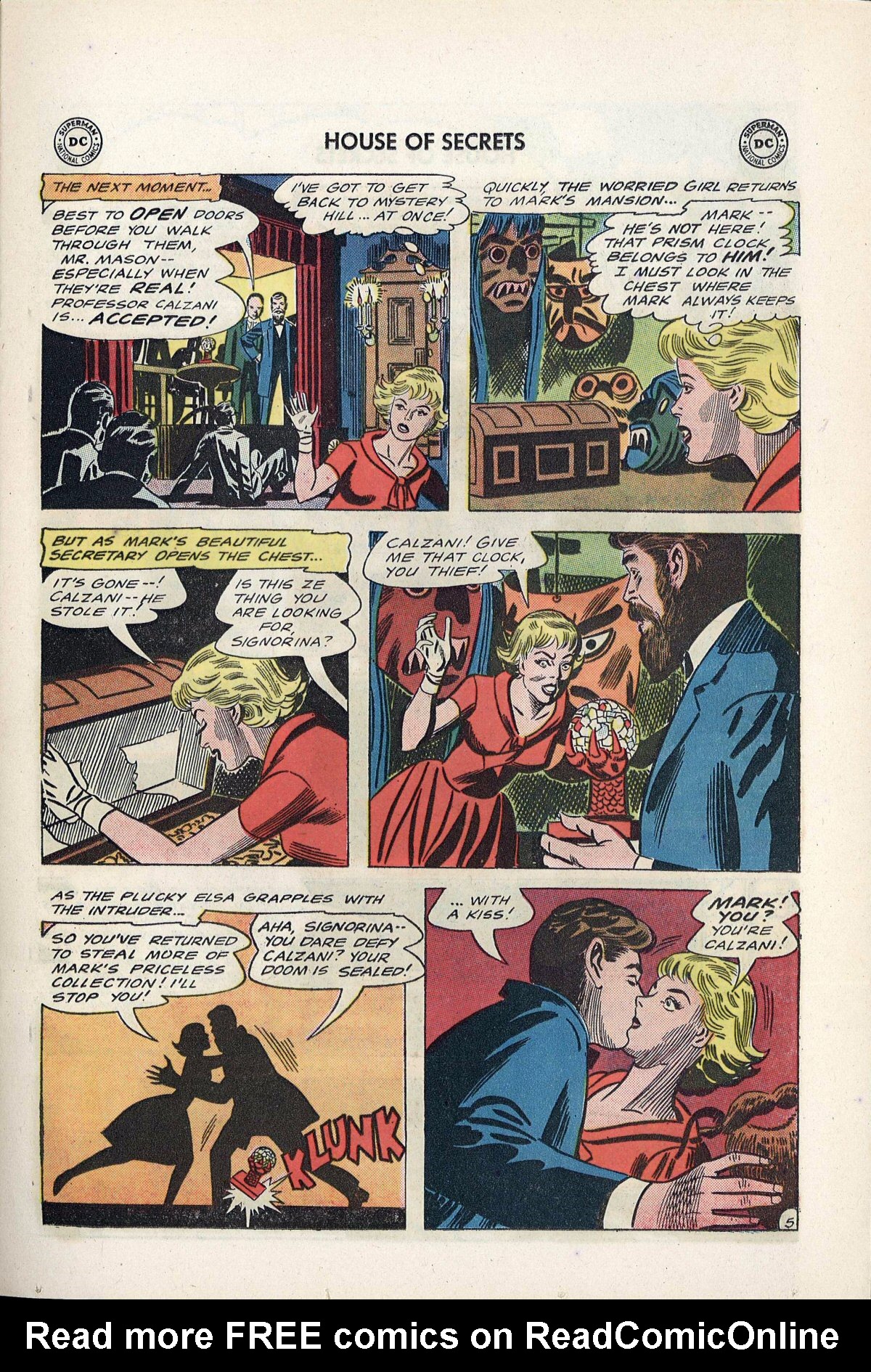 Read online House of Secrets (1956) comic -  Issue #70 - 7