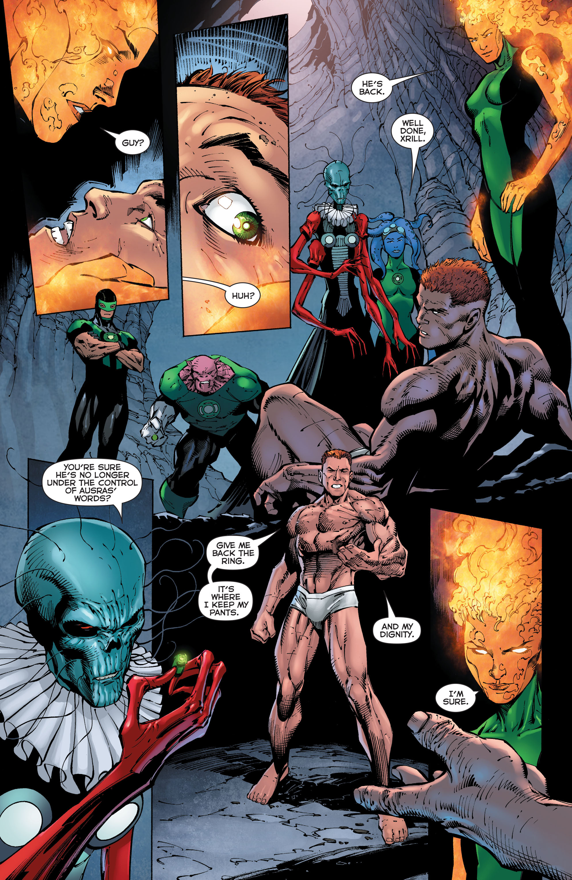 Read online Green Lantern Corps: Edge of Oblivion comic -  Issue #5 - 5