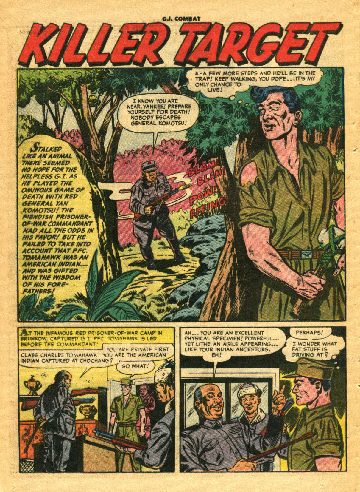 Read online G.I. Combat (1952) comic -  Issue #16 - 11