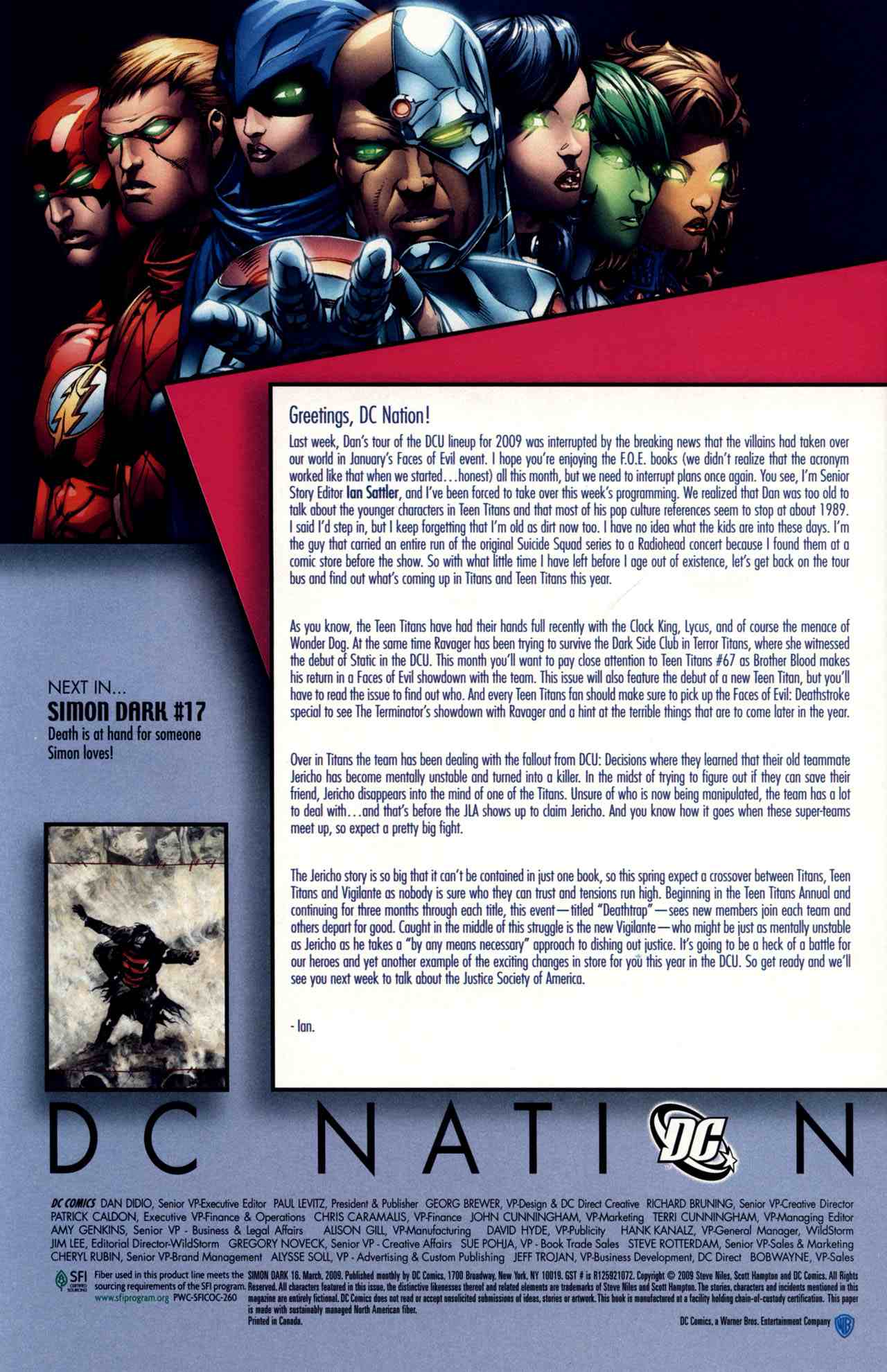 Read online Simon Dark comic -  Issue #16 - 24
