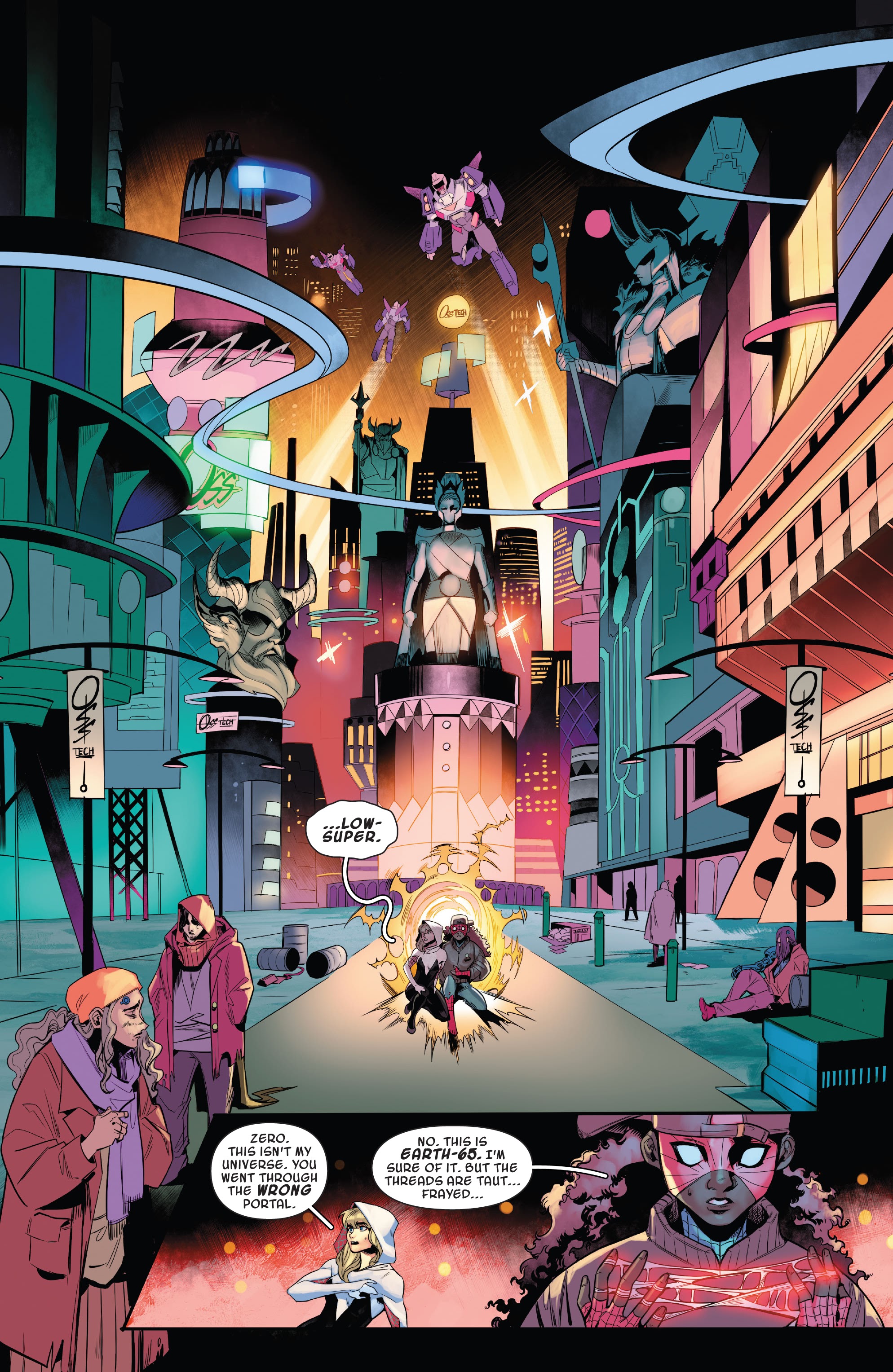 Read online Spider-Gwen: Gwenverse comic -  Issue #1 - 18