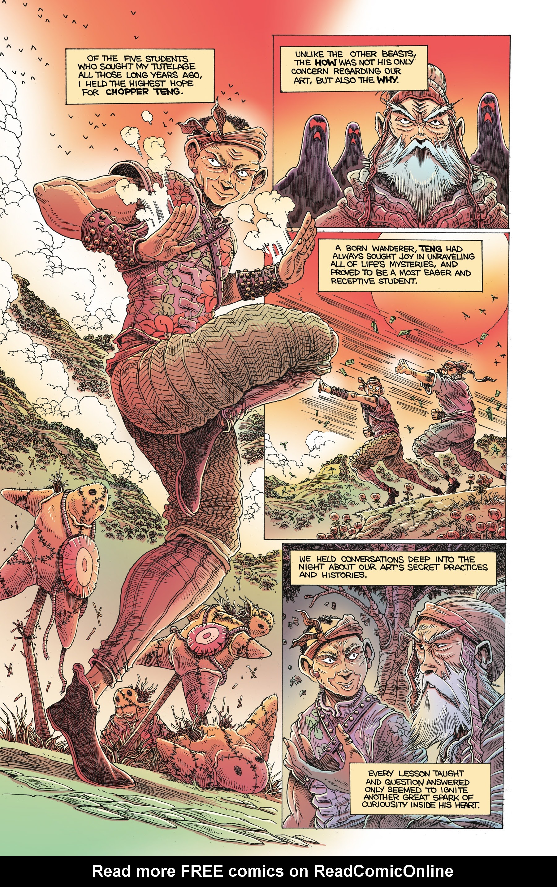 Read online Orphan and the Five Beasts comic -  Issue #4 - 4