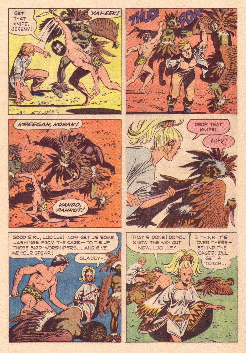 Read online Korak, Son of Tarzan (1964) comic -  Issue #3 - 17