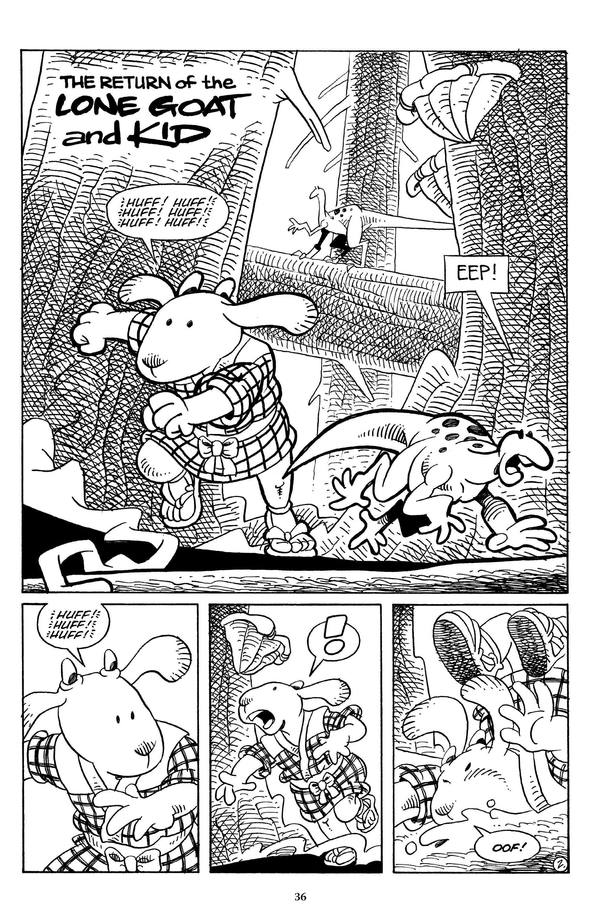 Read online The Usagi Yojimbo Saga comic -  Issue # TPB 4 - 36