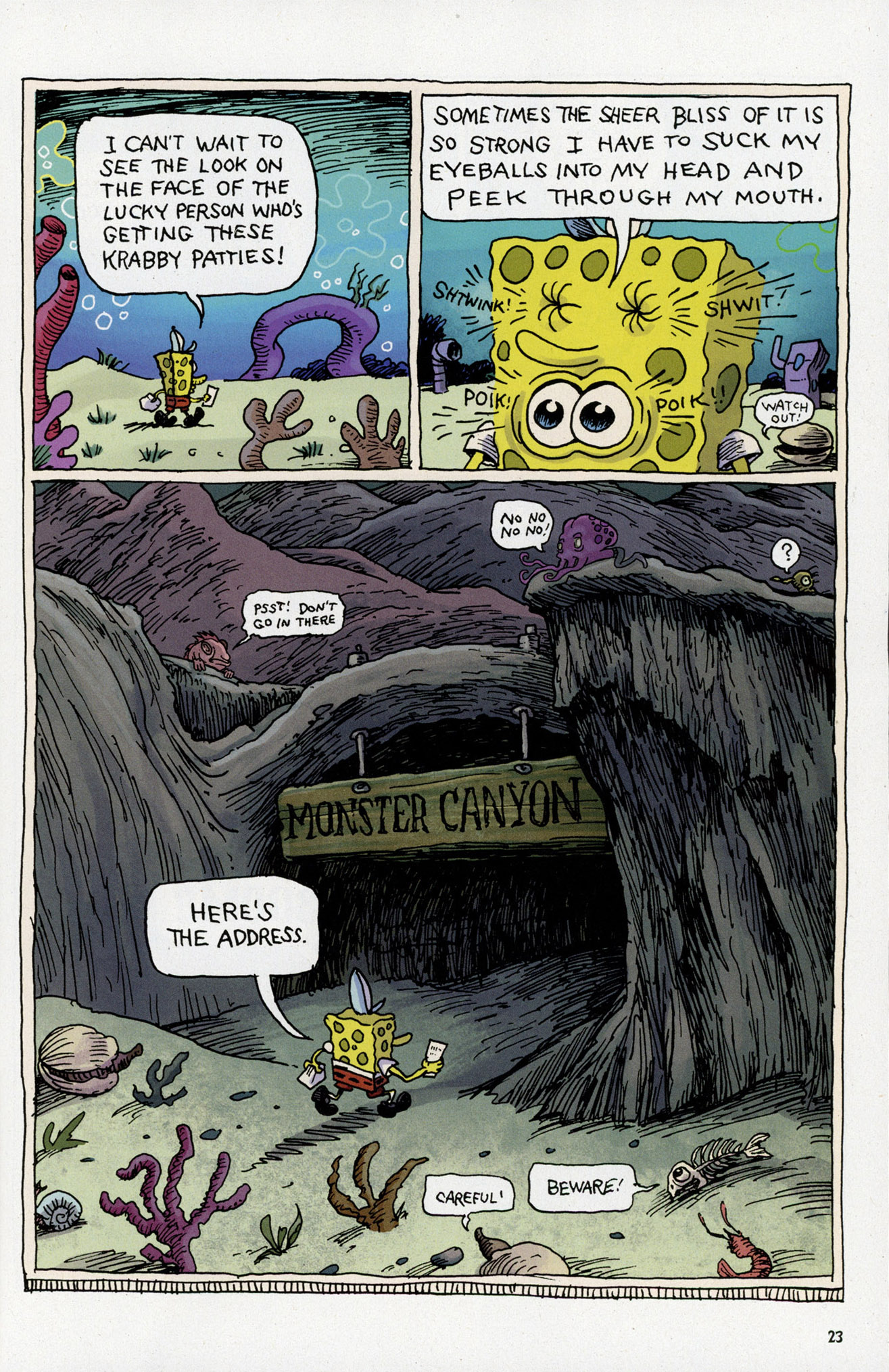 Read online SpongeBob Comics comic -  Issue #49 - 25