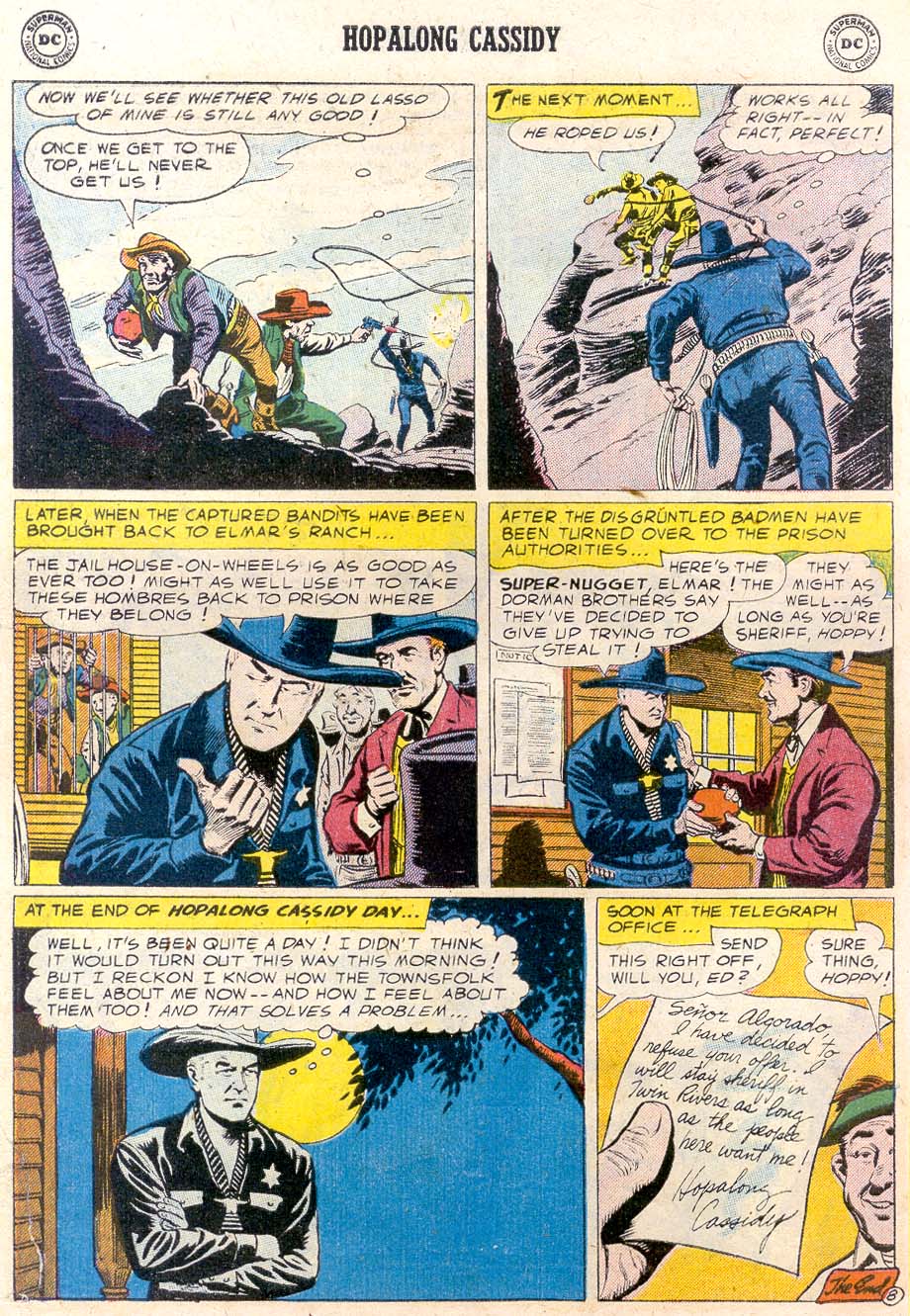 Read online Hopalong Cassidy comic -  Issue #120 - 10