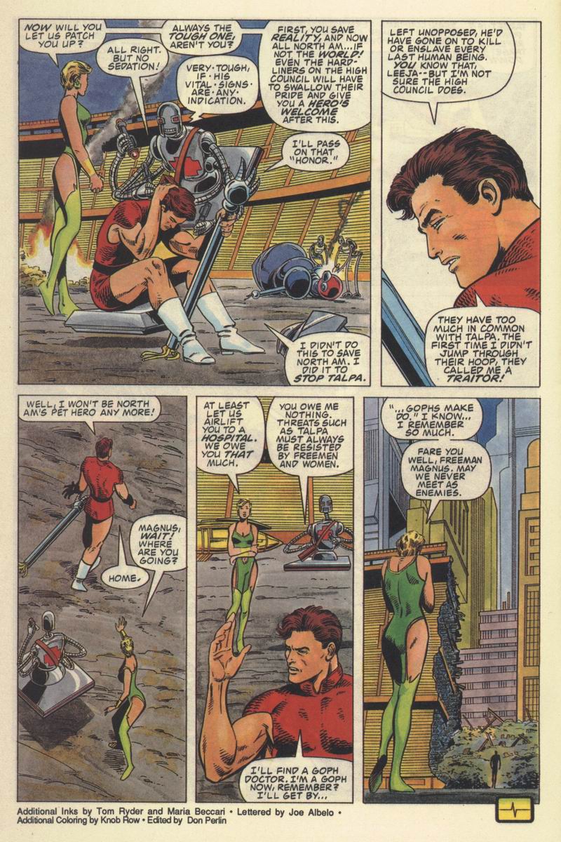 Read online Magnus Robot Fighter (1991) comic -  Issue #17 - 23