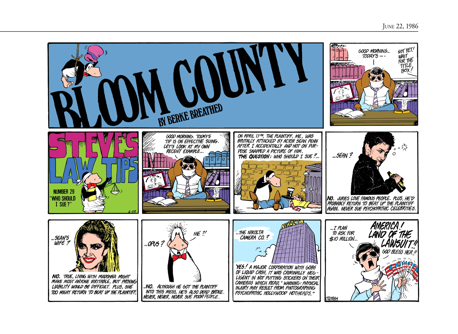 Read online The Bloom County Digital Library comic -  Issue # TPB 6 (Part 2) - 32