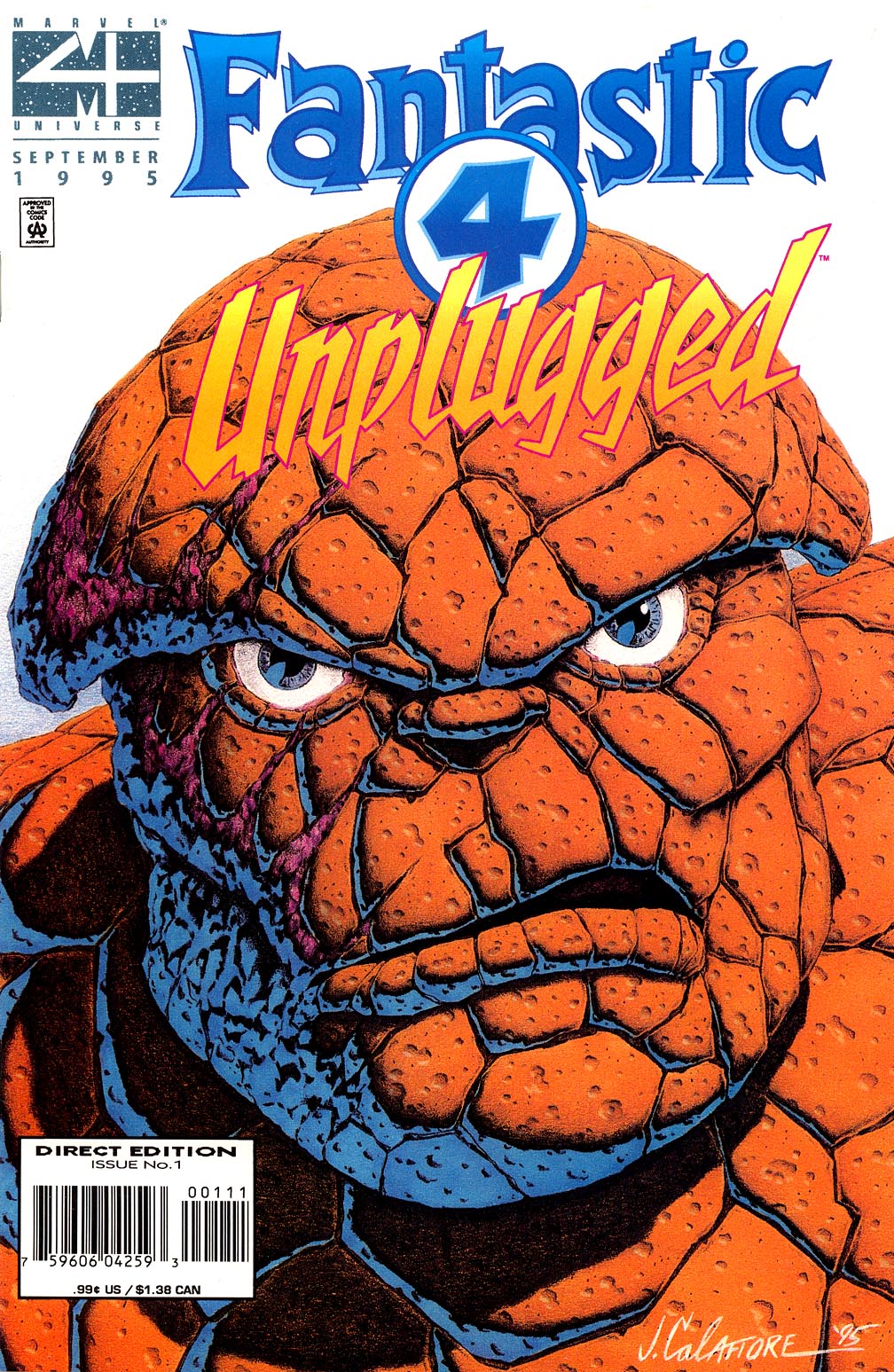 Read online Fantastic Four Unplugged comic -  Issue #1 - 1