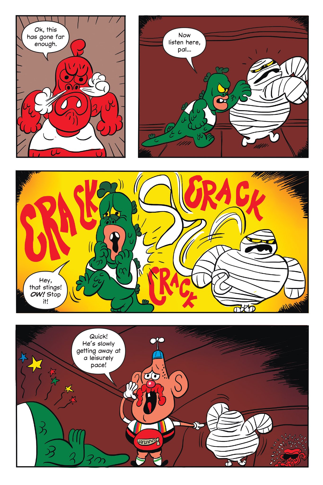 Read online Uncle Grandpa and the Time Casserole comic -  Issue # TPB - 88